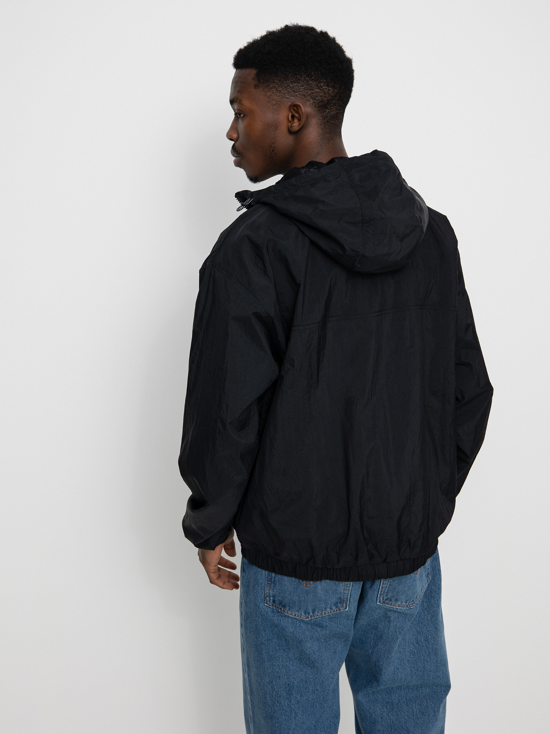 adidas Anorak Windbreaker Dzseki (black)