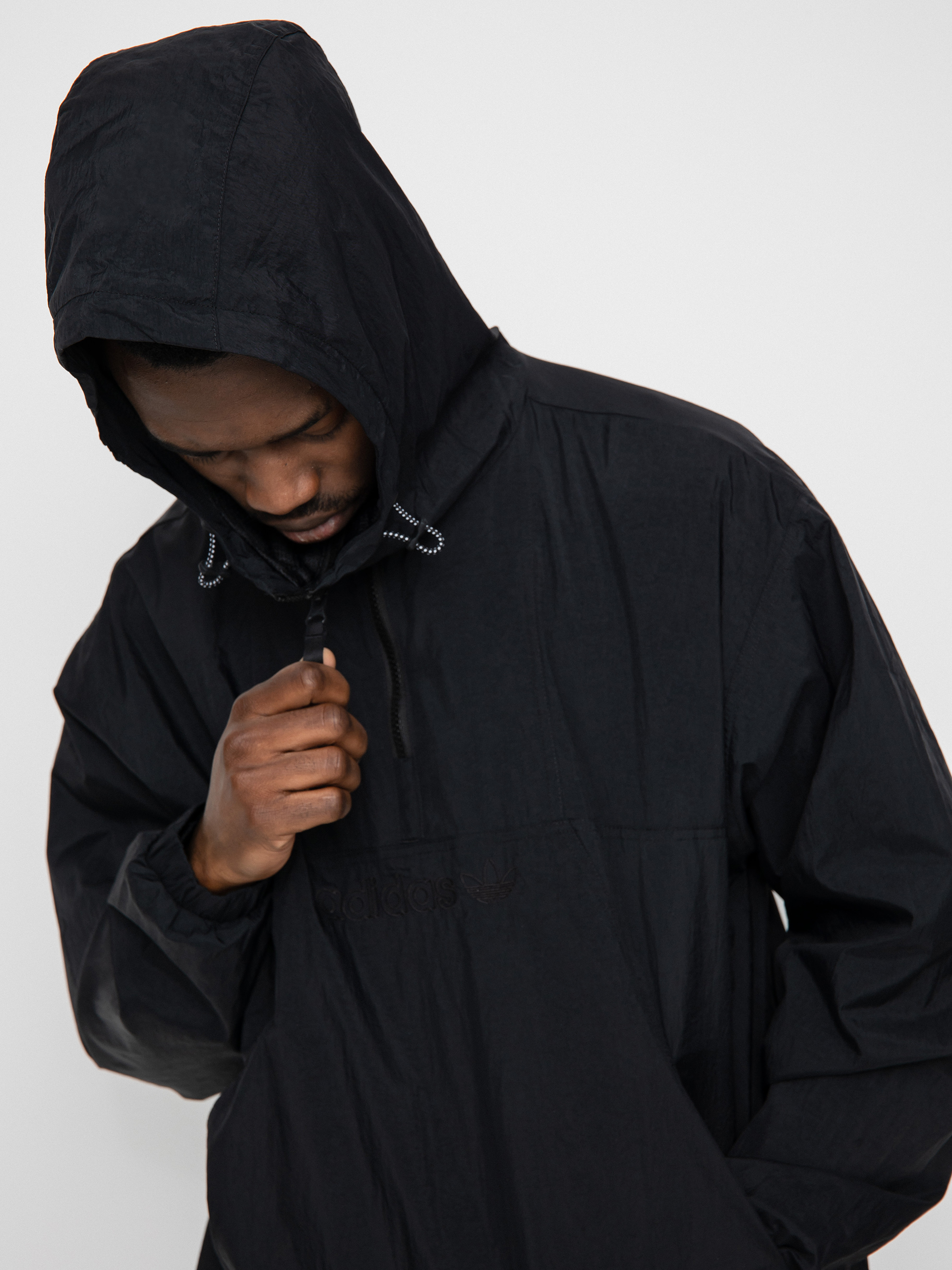 adidas Anorak Windbreaker Dzseki (black)