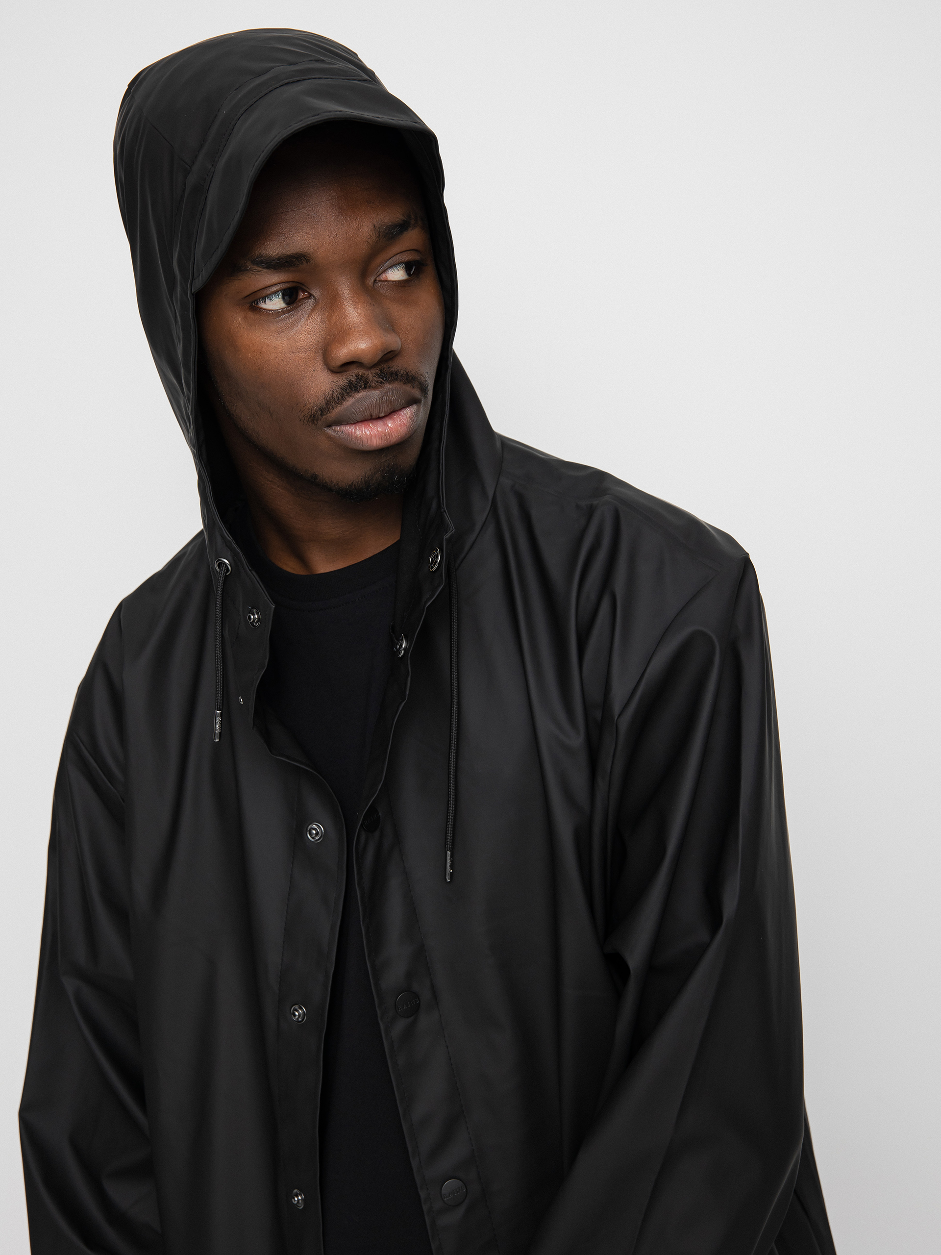 Rains Long Jacket Dzseki (black)