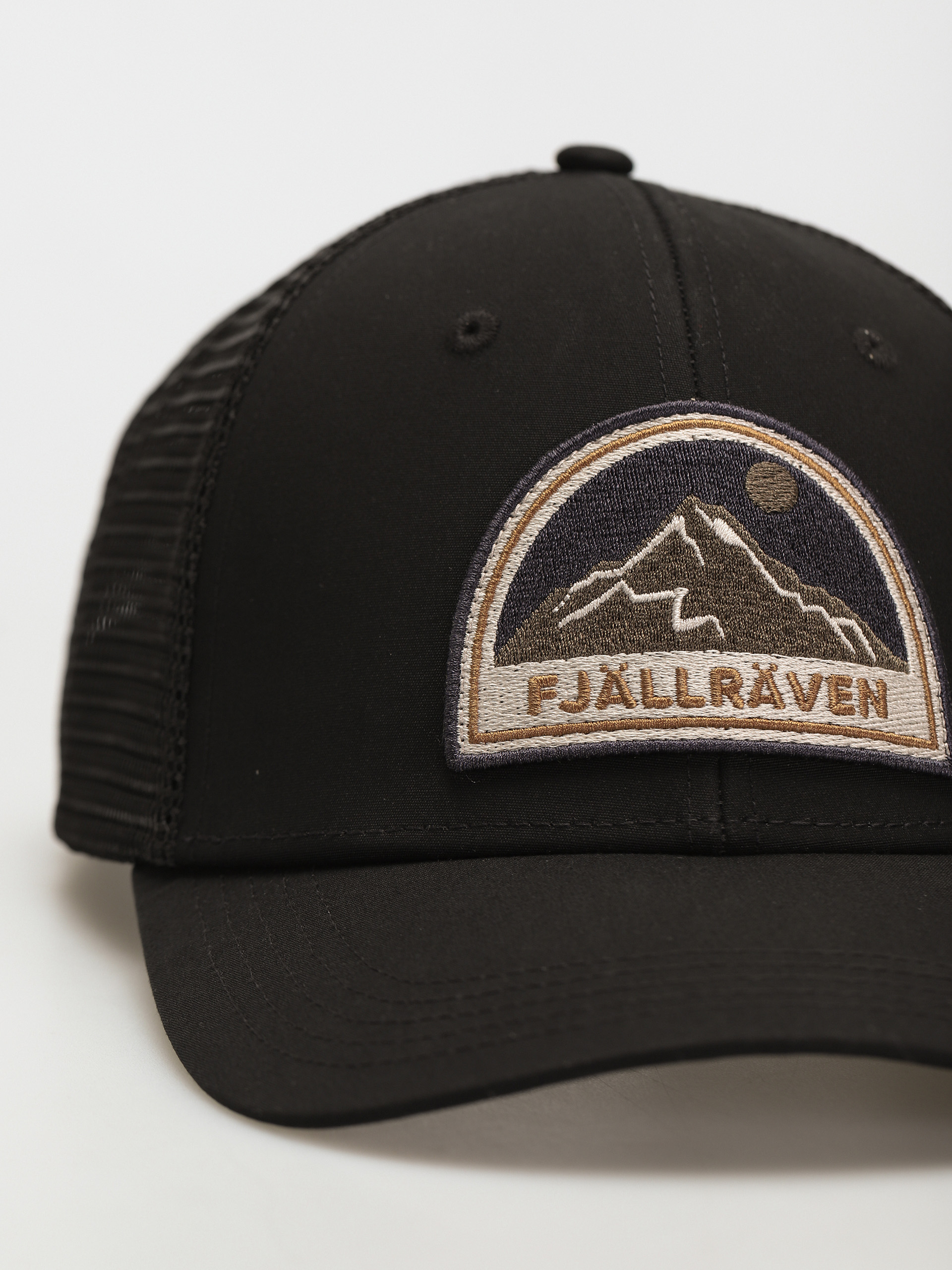 Fjallraven Badge Langtradarkeps Baseball sapka (black)