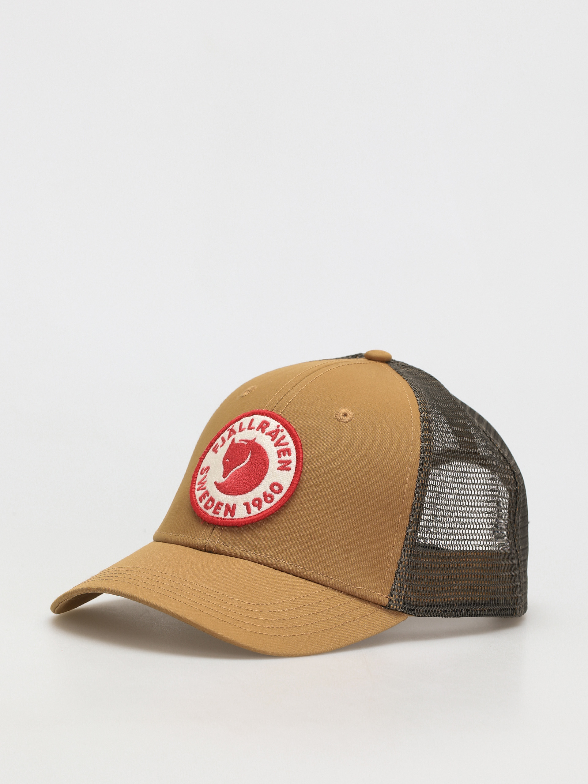 Fjallraven 1960 Logo Langtradarkeps Baseball sapka (buckwheat brown)