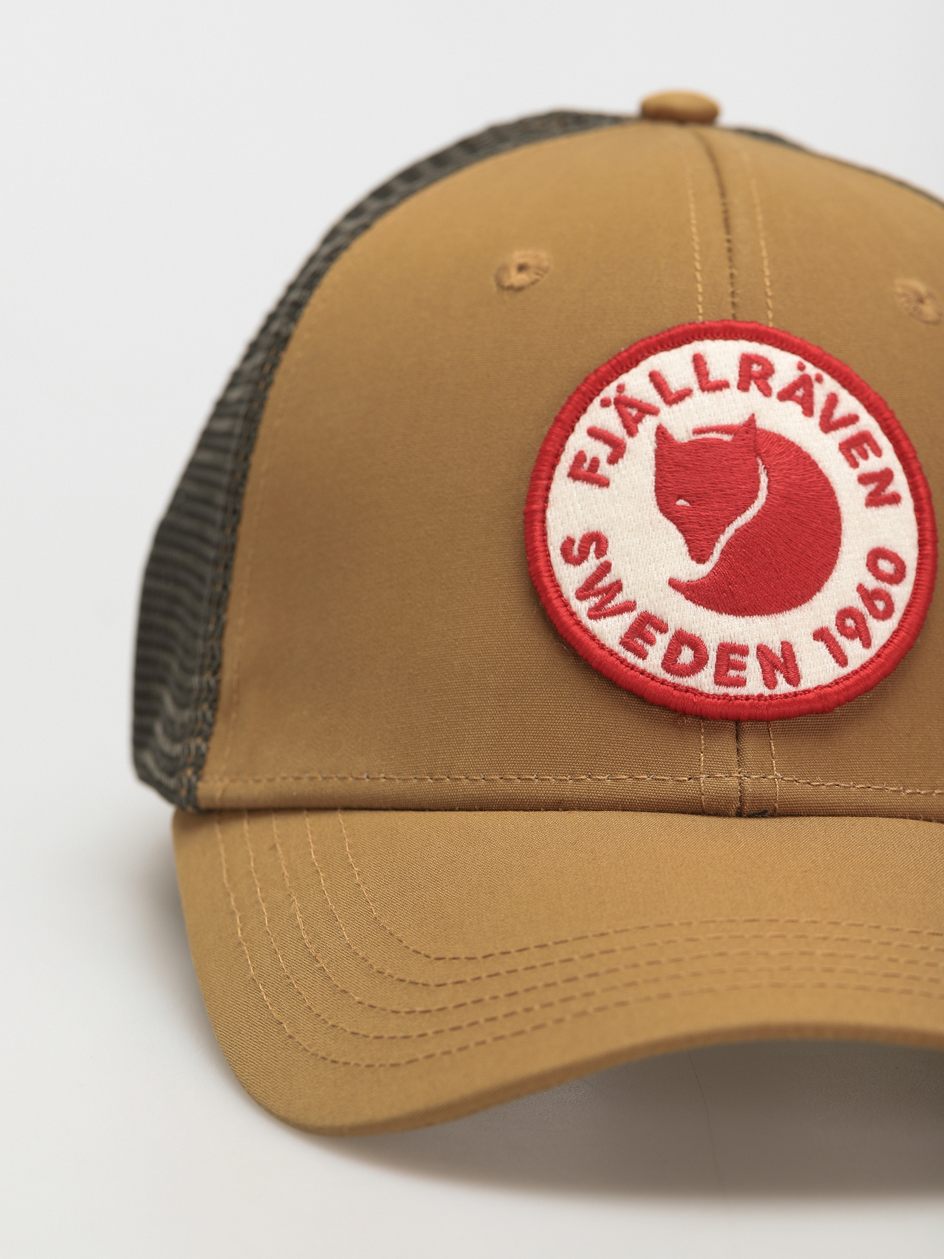 Fjallraven 1960 Logo Langtradarkeps Baseball sapka (buckwheat brown)