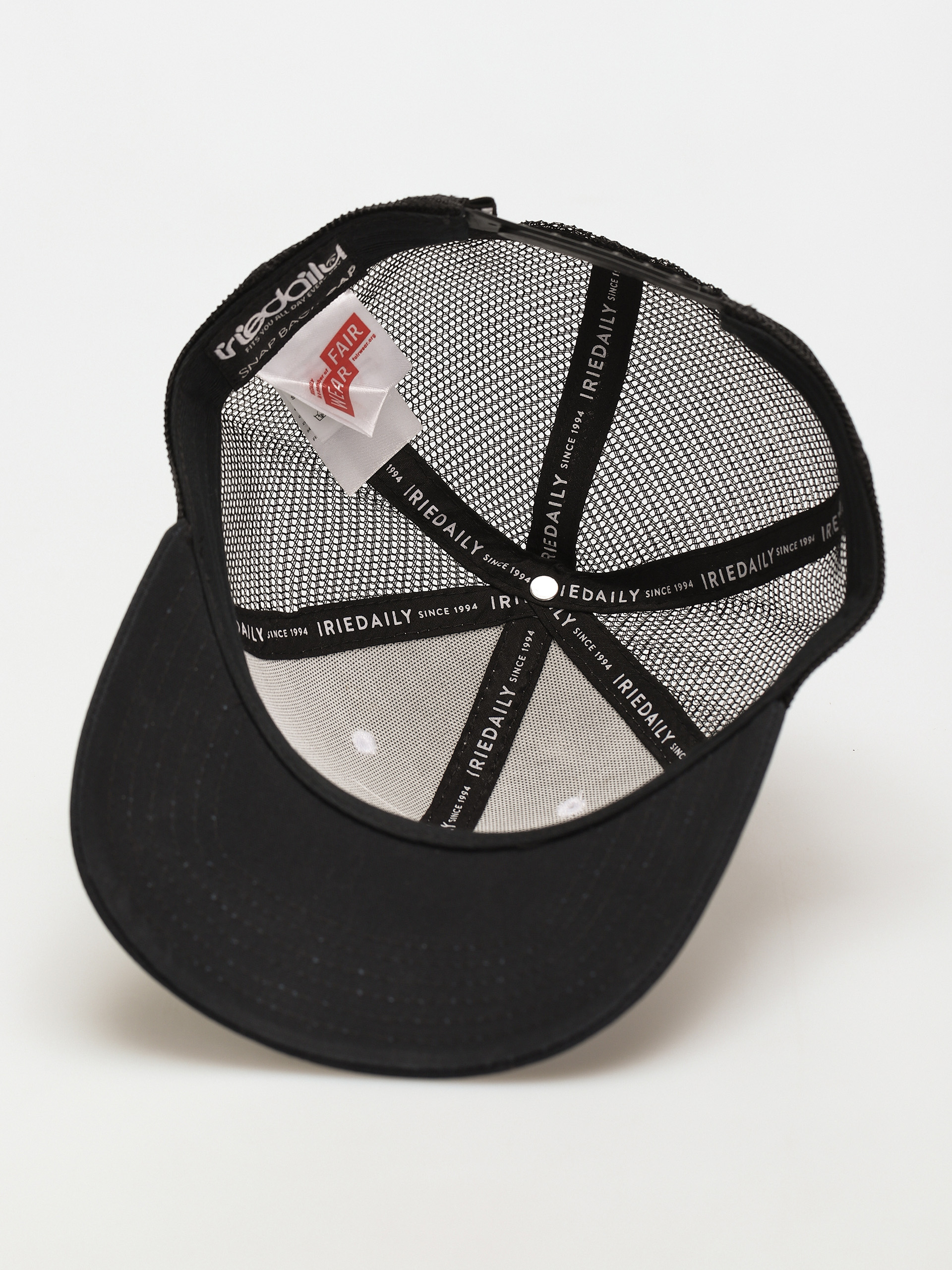 Iriedaily Stonefinger Baseball sapka (black white)