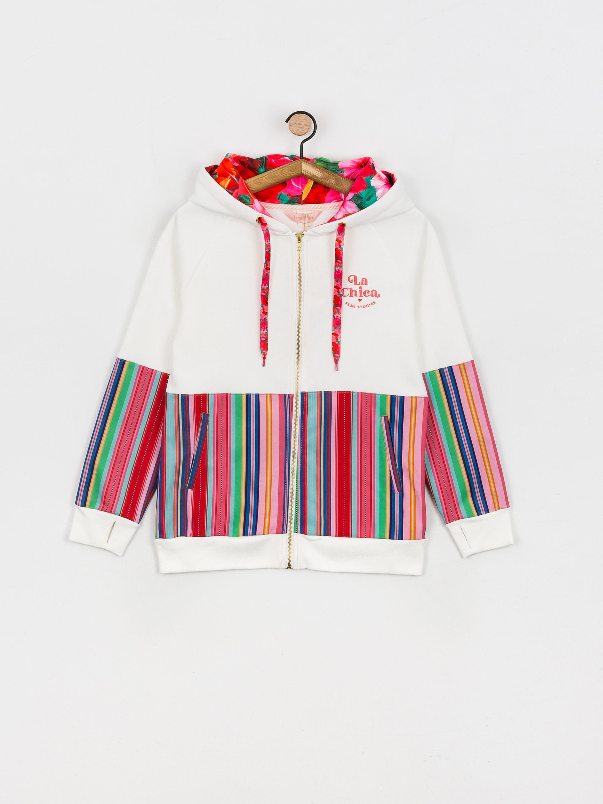 Femi Stories Mago ZHD Kapucnis pulóver Wmn (lvs)