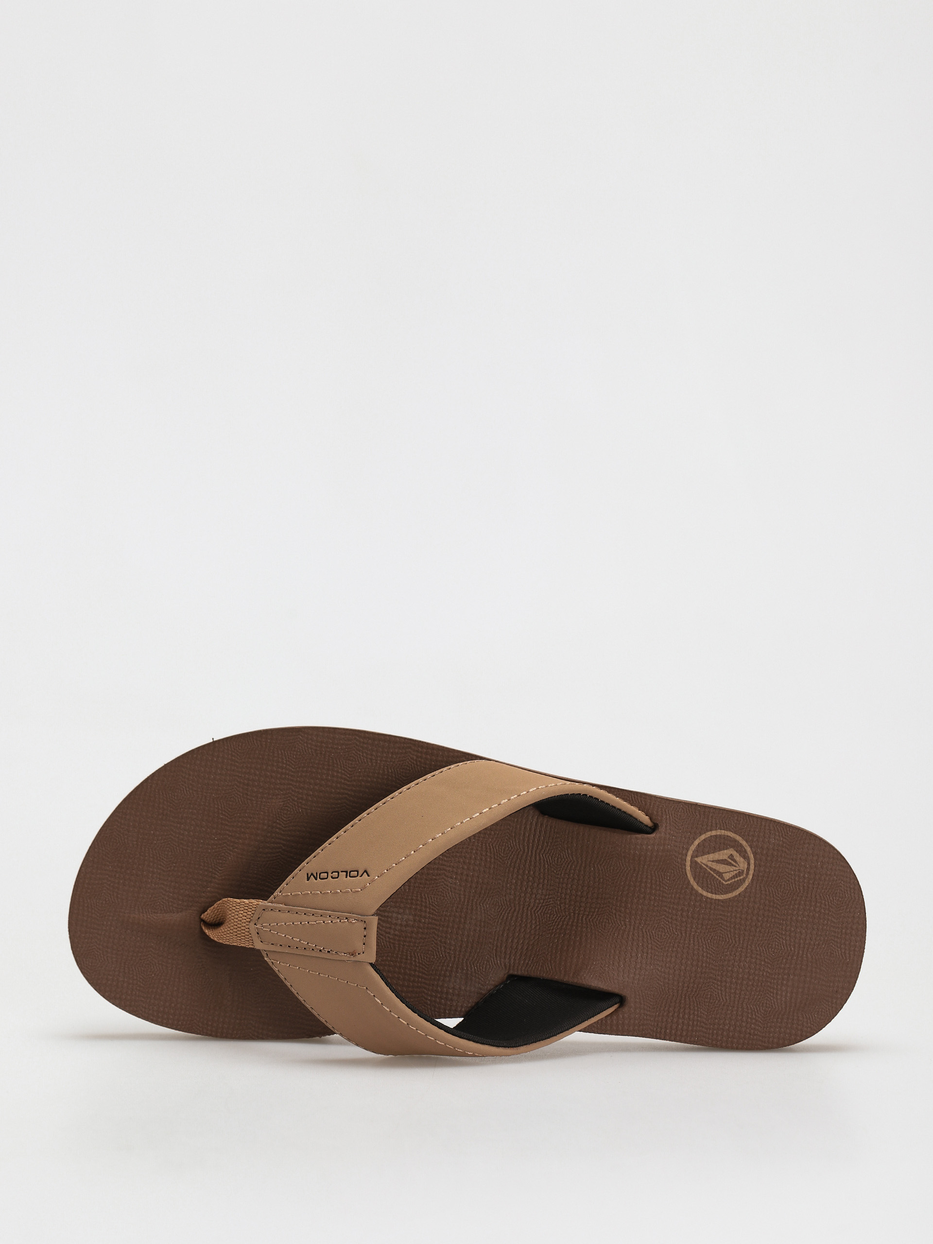 Volcom Victor Flip-flop papucsok (brown khaki)