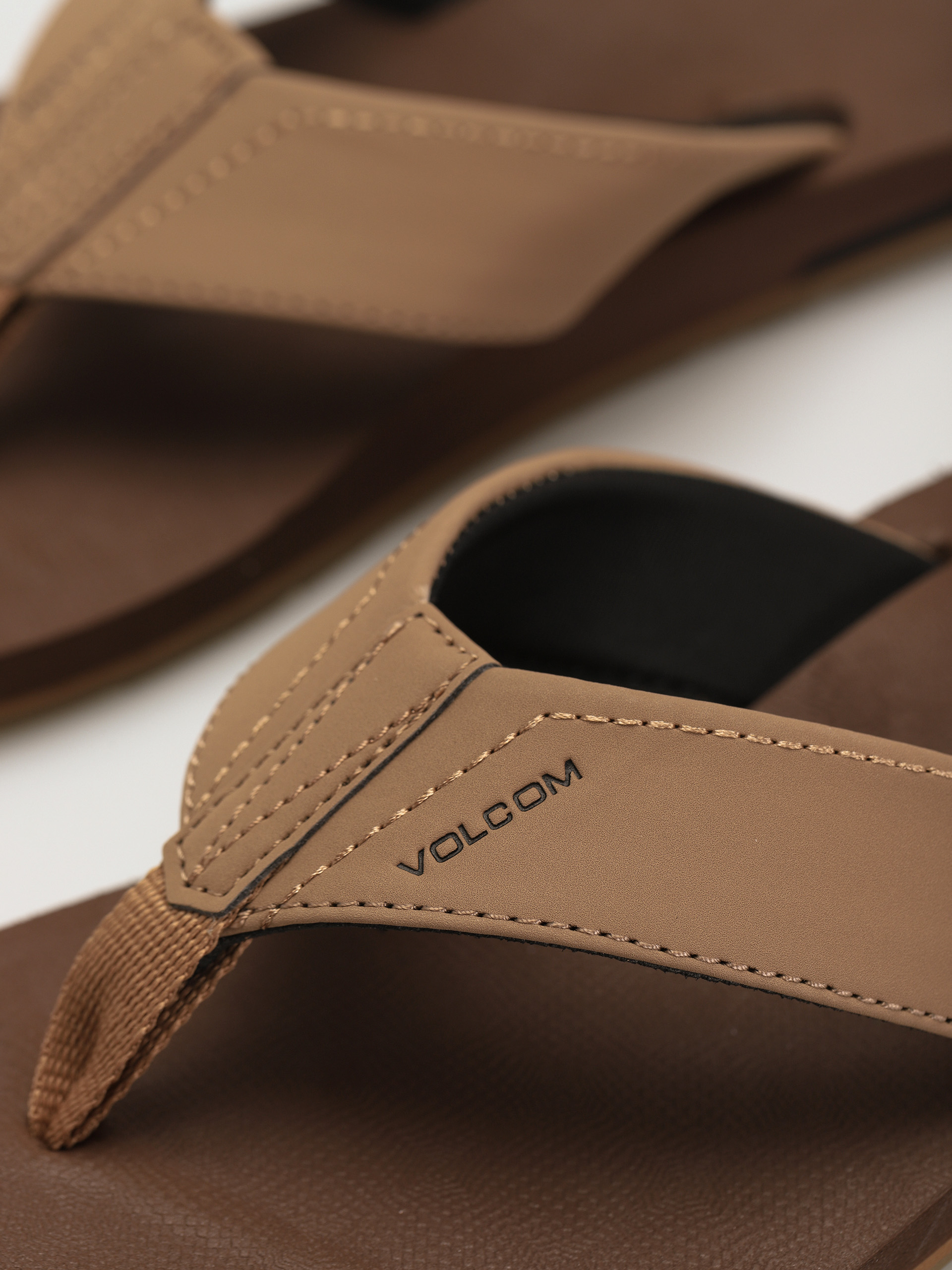 Volcom Victor Flip-flop papucsok (brown khaki)