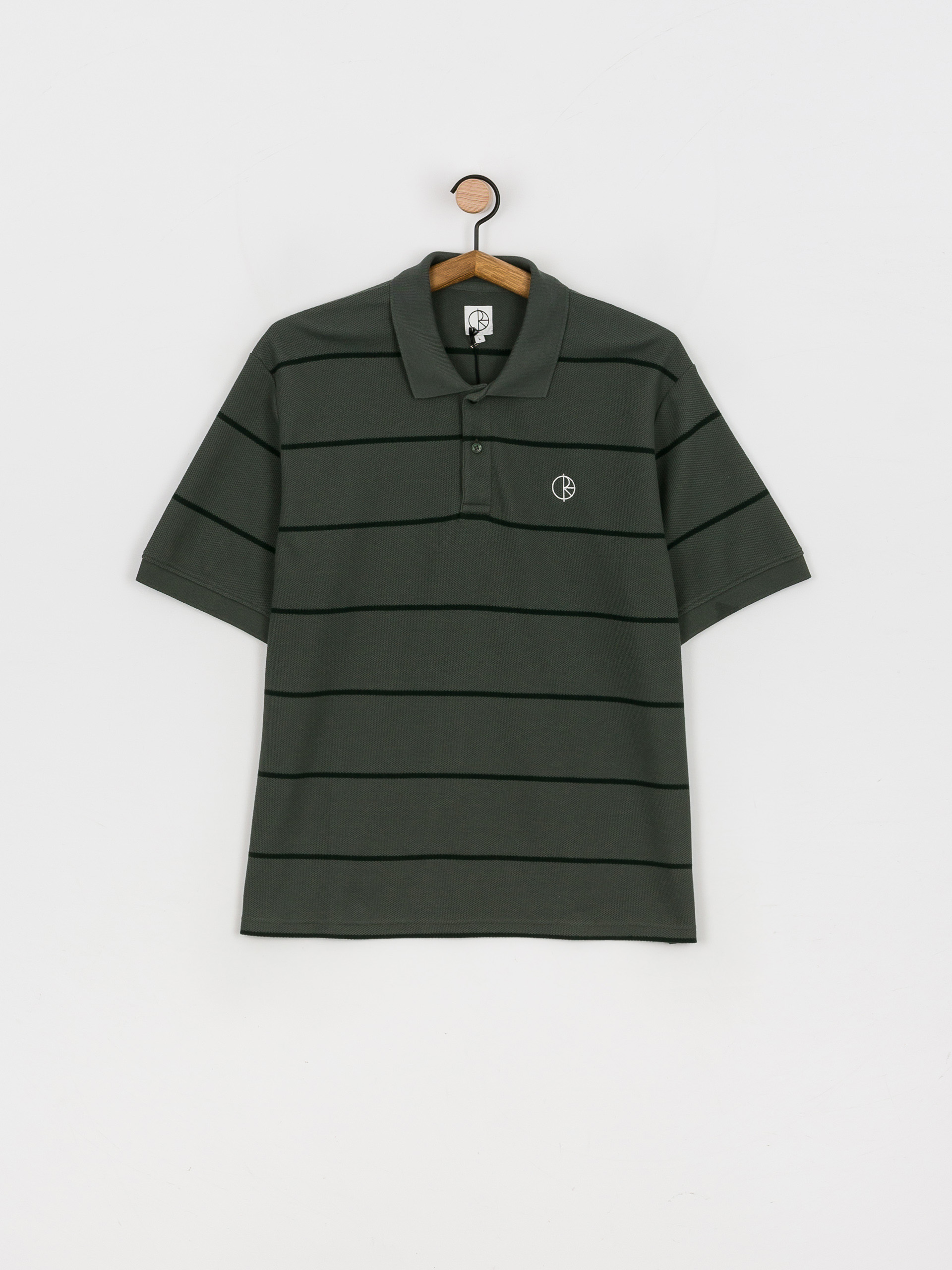 Polar Skate Stripe Pólóing (blueish grey)