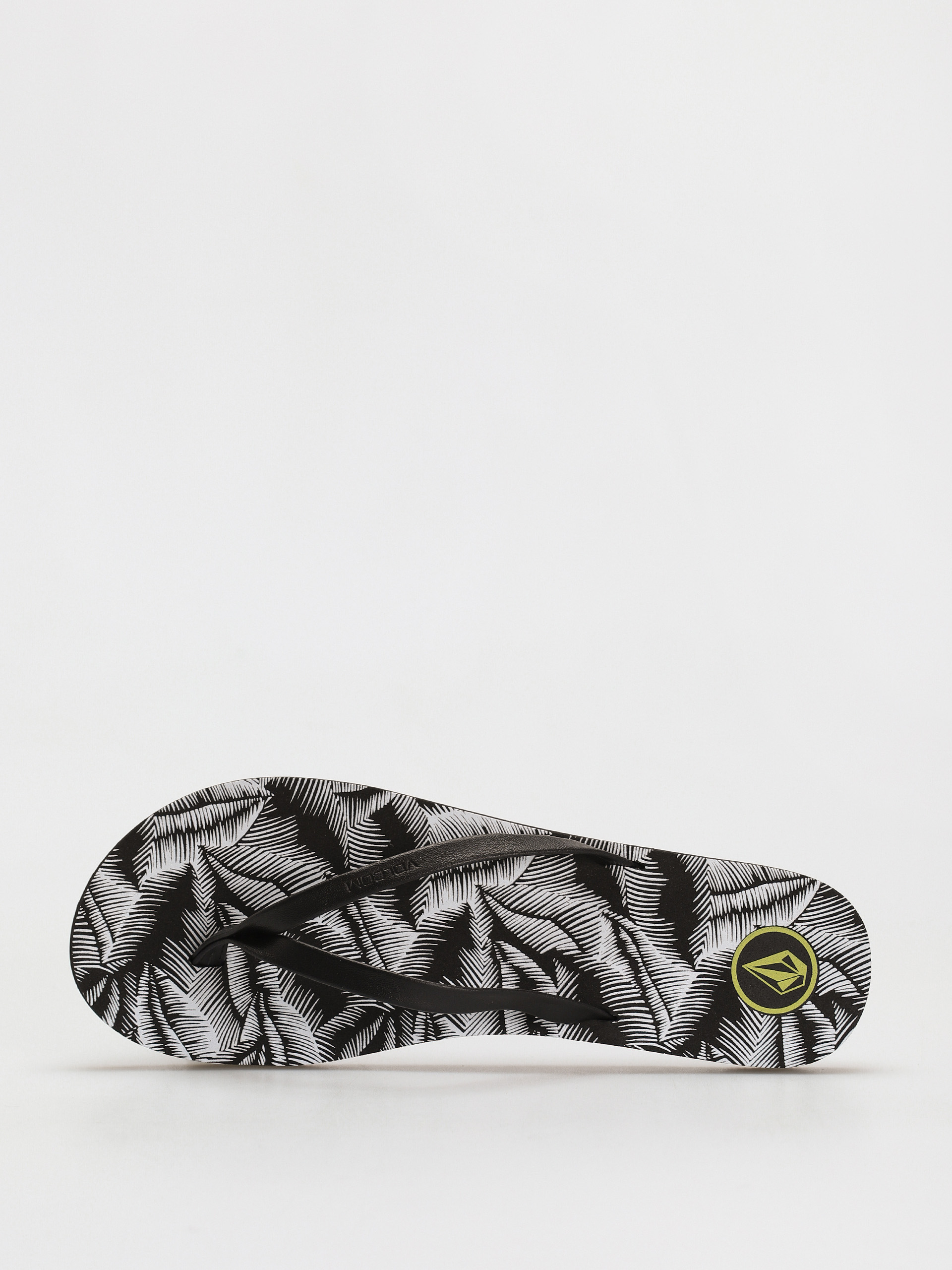 Volcom Color Me Spring Flip-flop papucsok Wmn (black white)