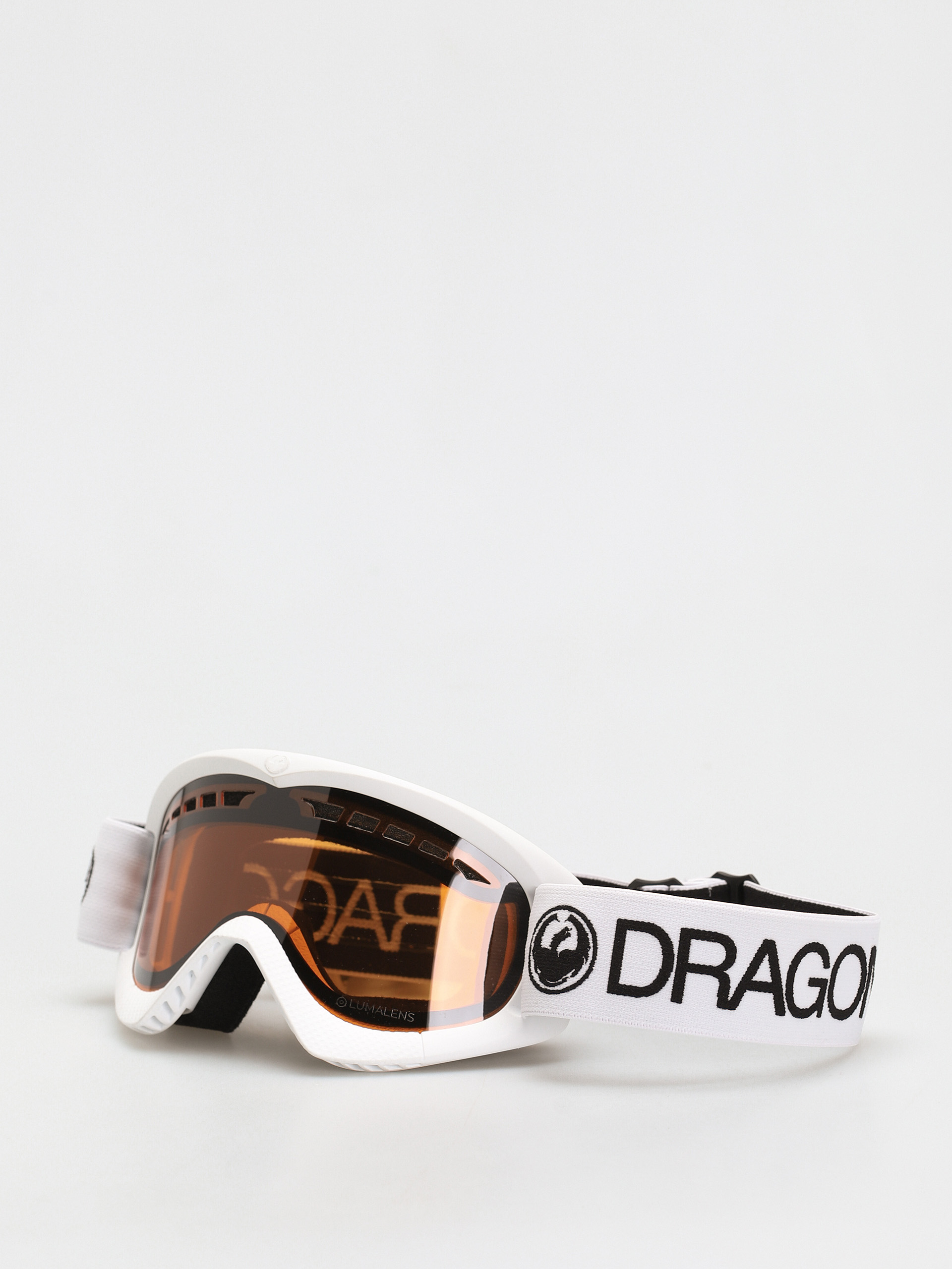 Dragon DXS Snowboard szemüveg (white/lumalens amber)