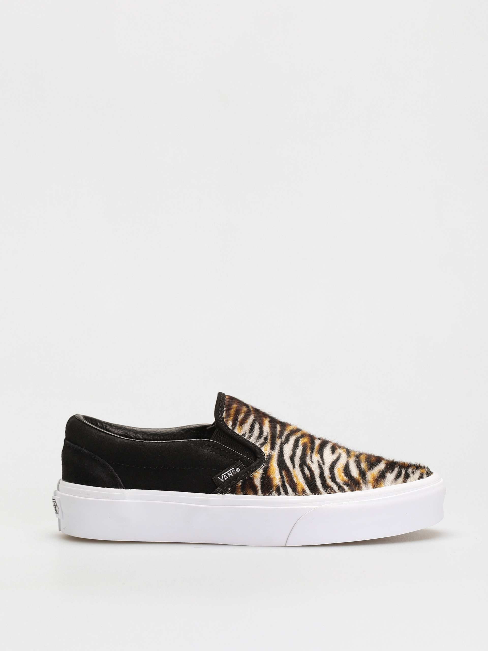 Vans Classic Slip On Cipők (soft suede/black/tiger)