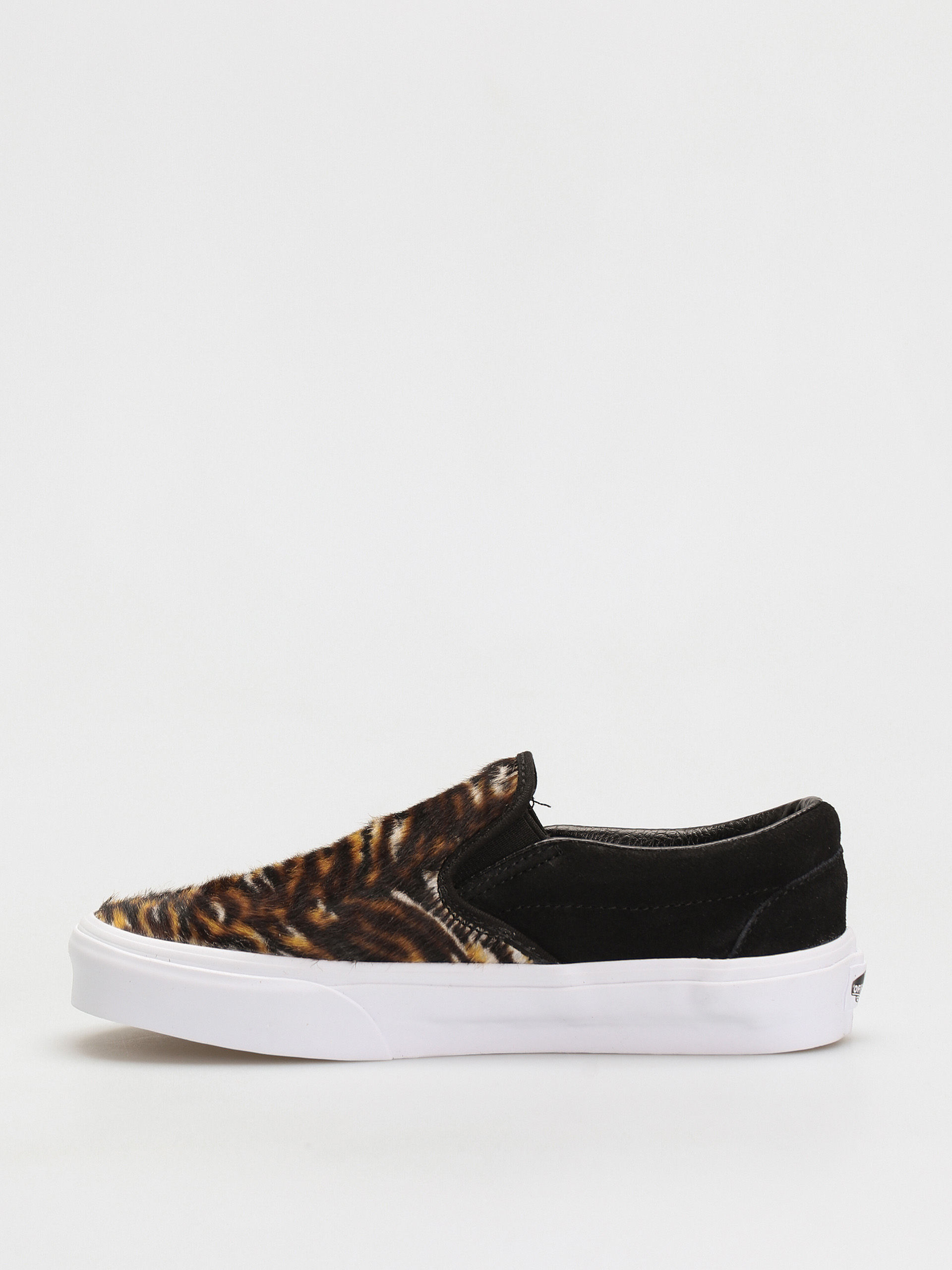Vans Classic Slip On Cipők (soft suede/black/tiger)