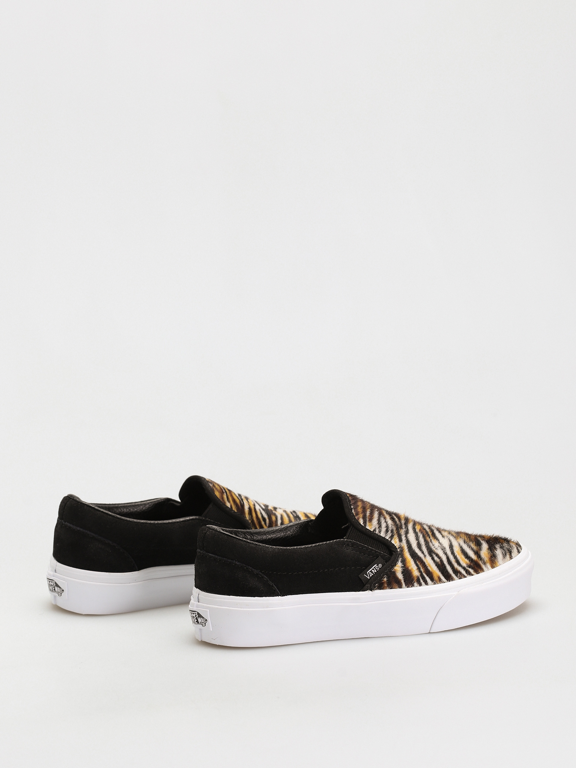 Vans Classic Slip On Cipők (soft suede/black/tiger)