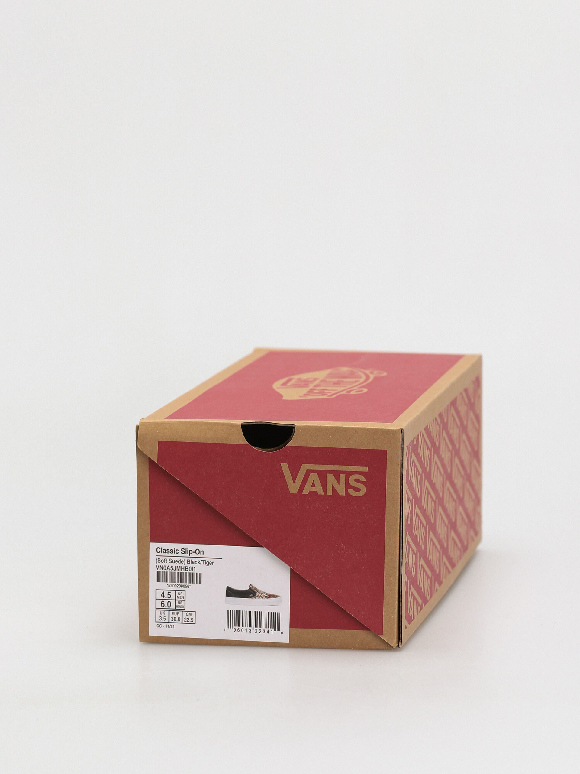 Vans Classic Slip On Cipők (soft suede/black/tiger)