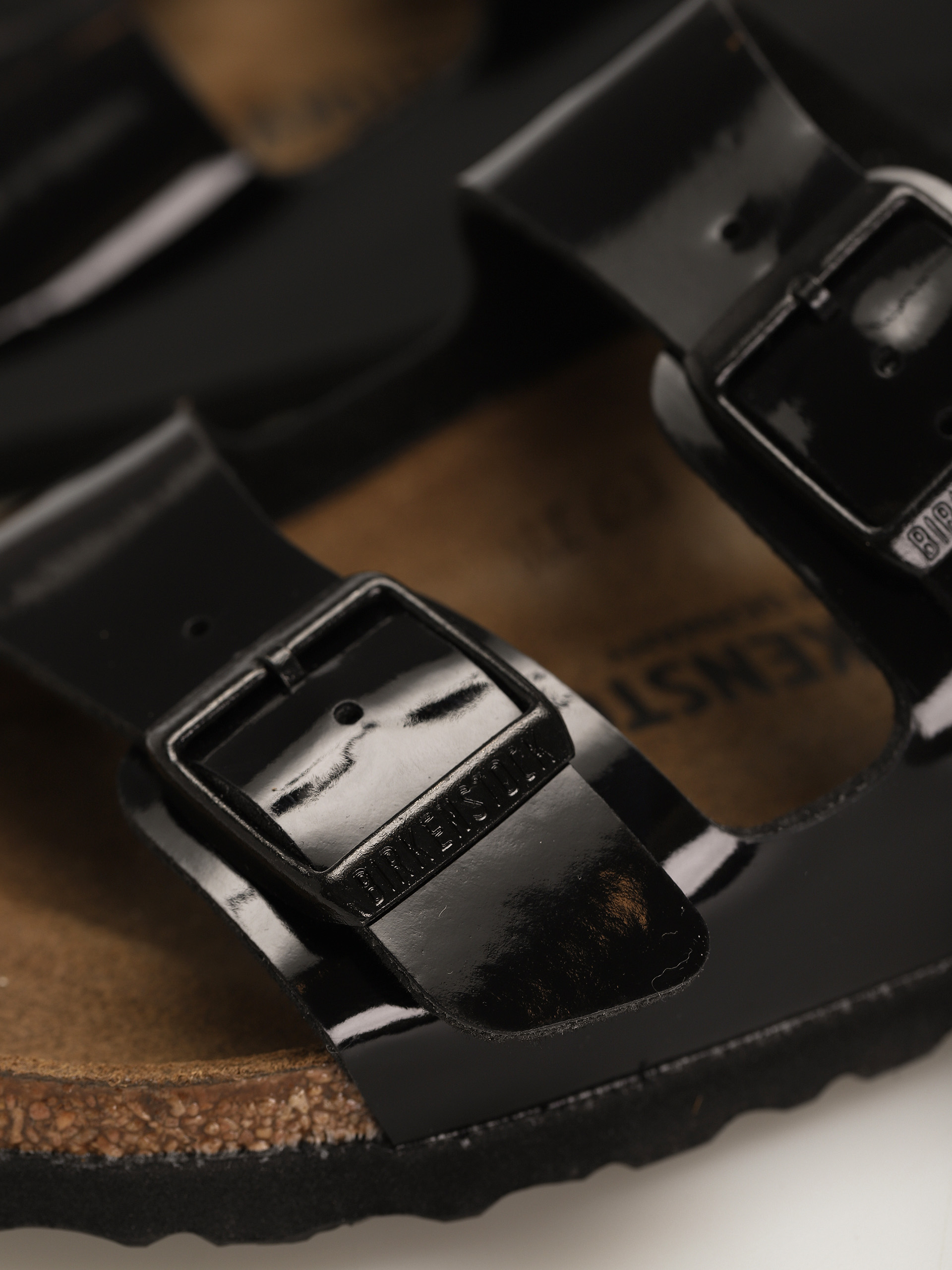 Birkenstock Arizona Narrow Flip-flop papucsok Wmn (patent black)