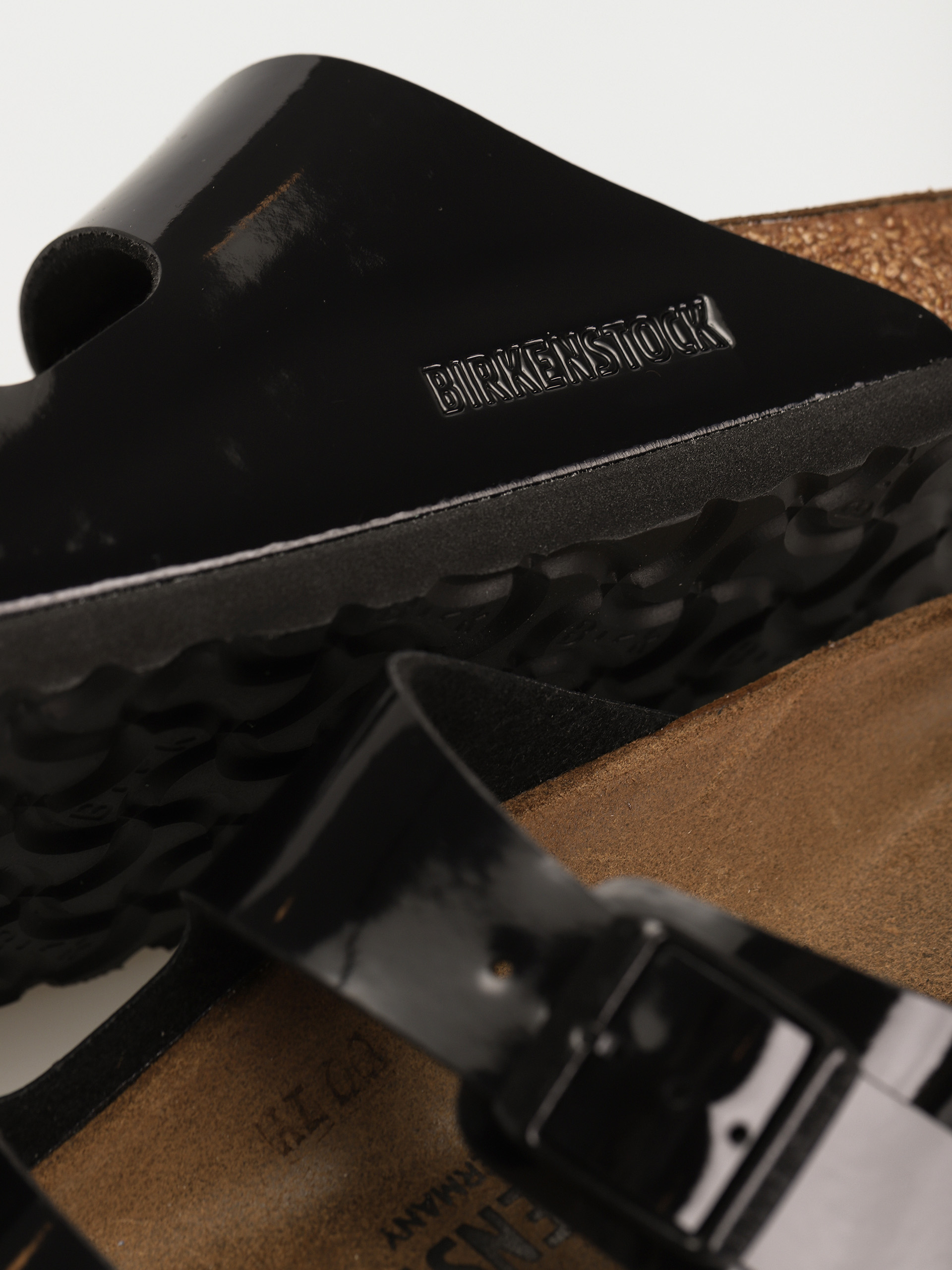 Birkenstock Arizona Narrow Flip-flop papucsok Wmn (patent black)