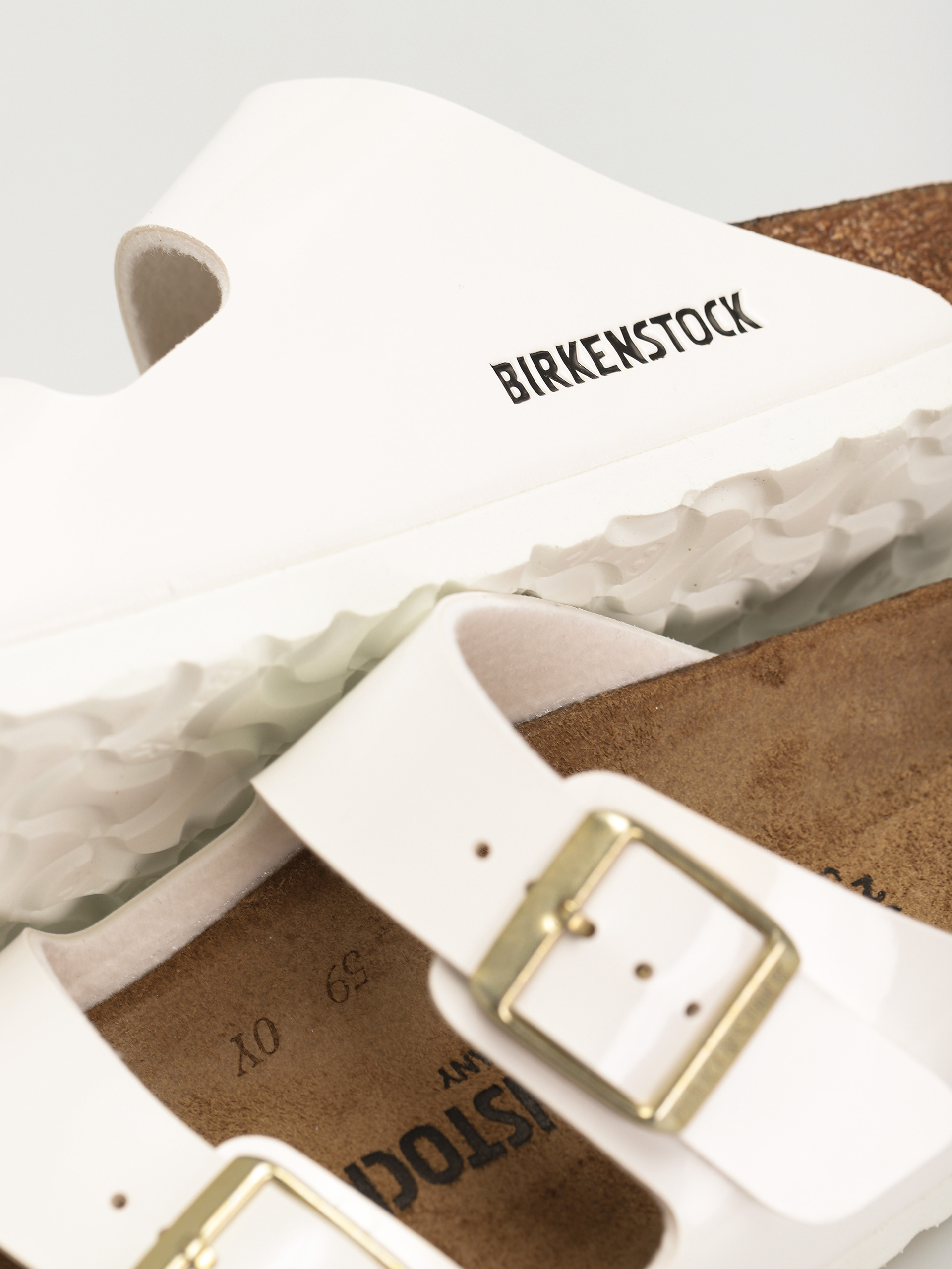Birkenstock Arizona Narrow Flip-flop papucsok Wmn (patent white)