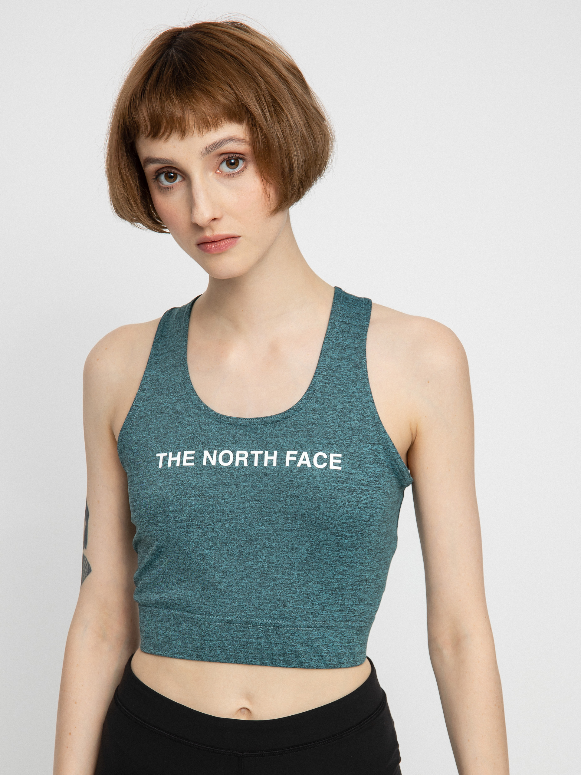 The North Face Ma Tanklette póló Wmn (goblnblublkheather/tnfblk)