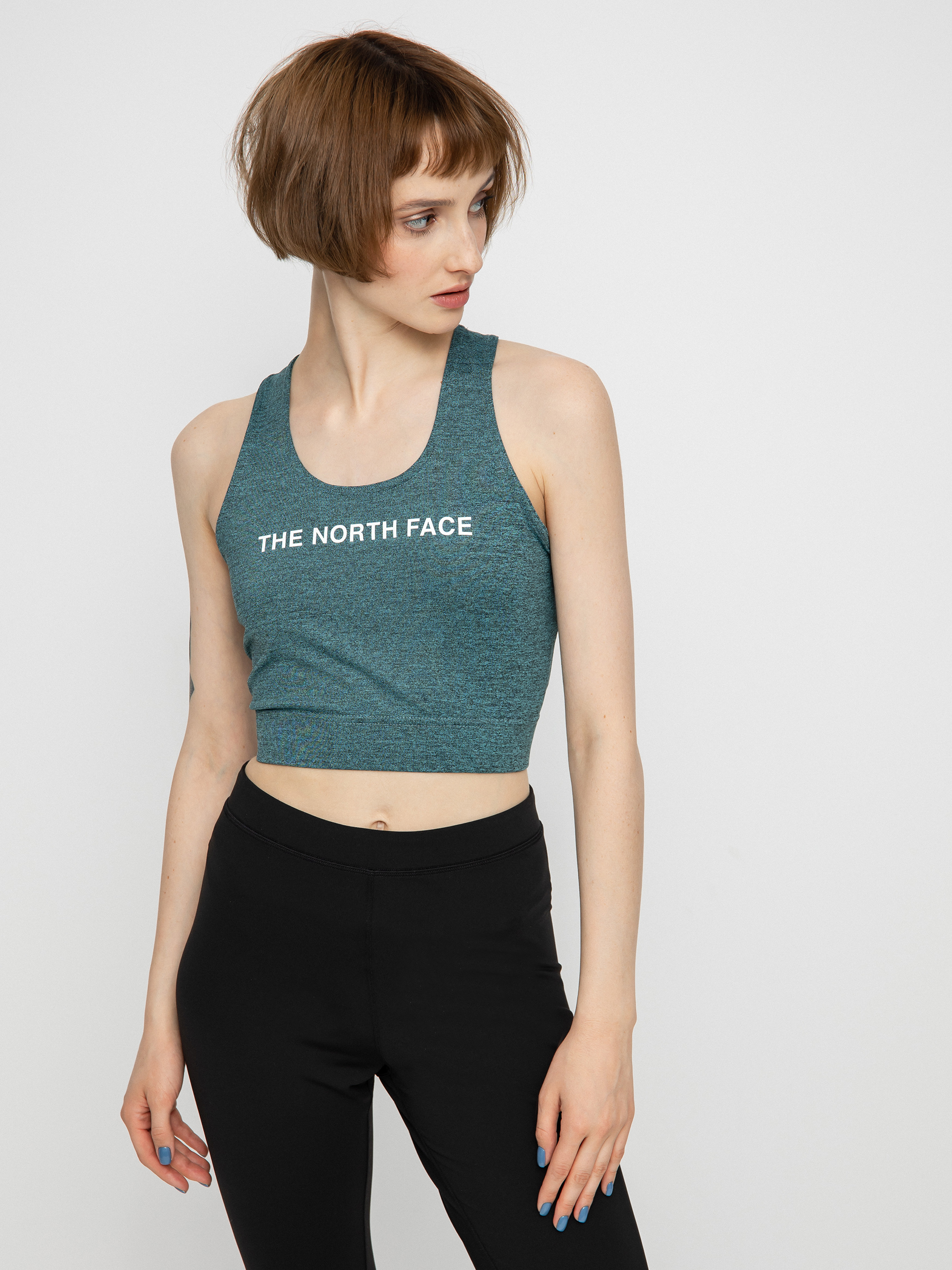 The North Face Ma Tanklette póló Wmn (goblnblublkheather/tnfblk)