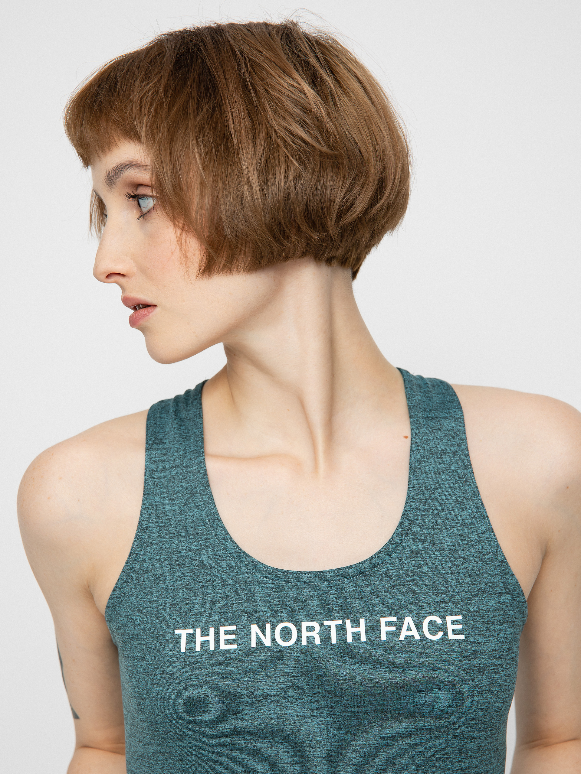 The North Face Ma Tanklette póló Wmn (goblnblublkheather/tnfblk)