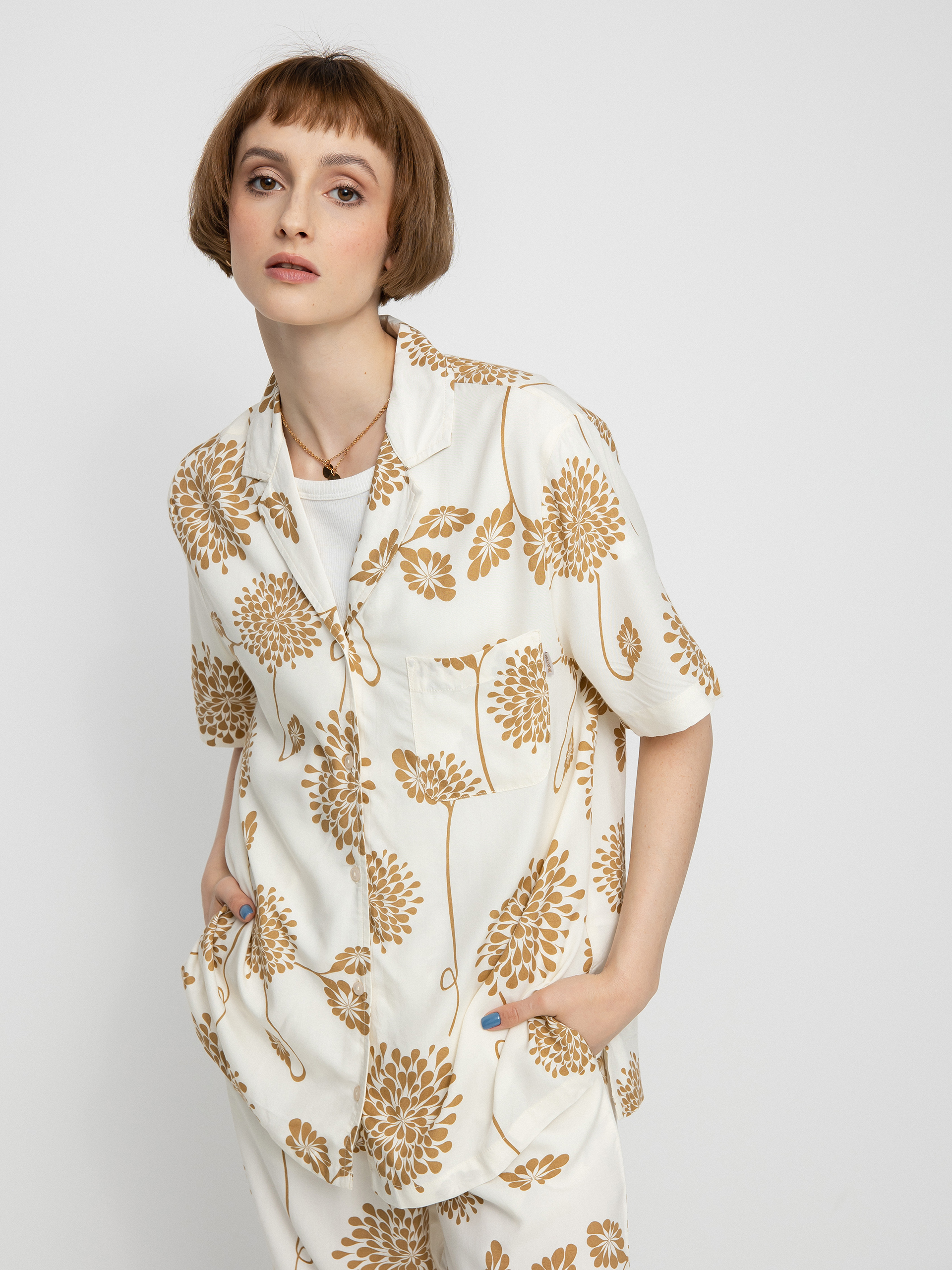 Brixton Bunker Garden Floral Bf Ing Wmn (dove)