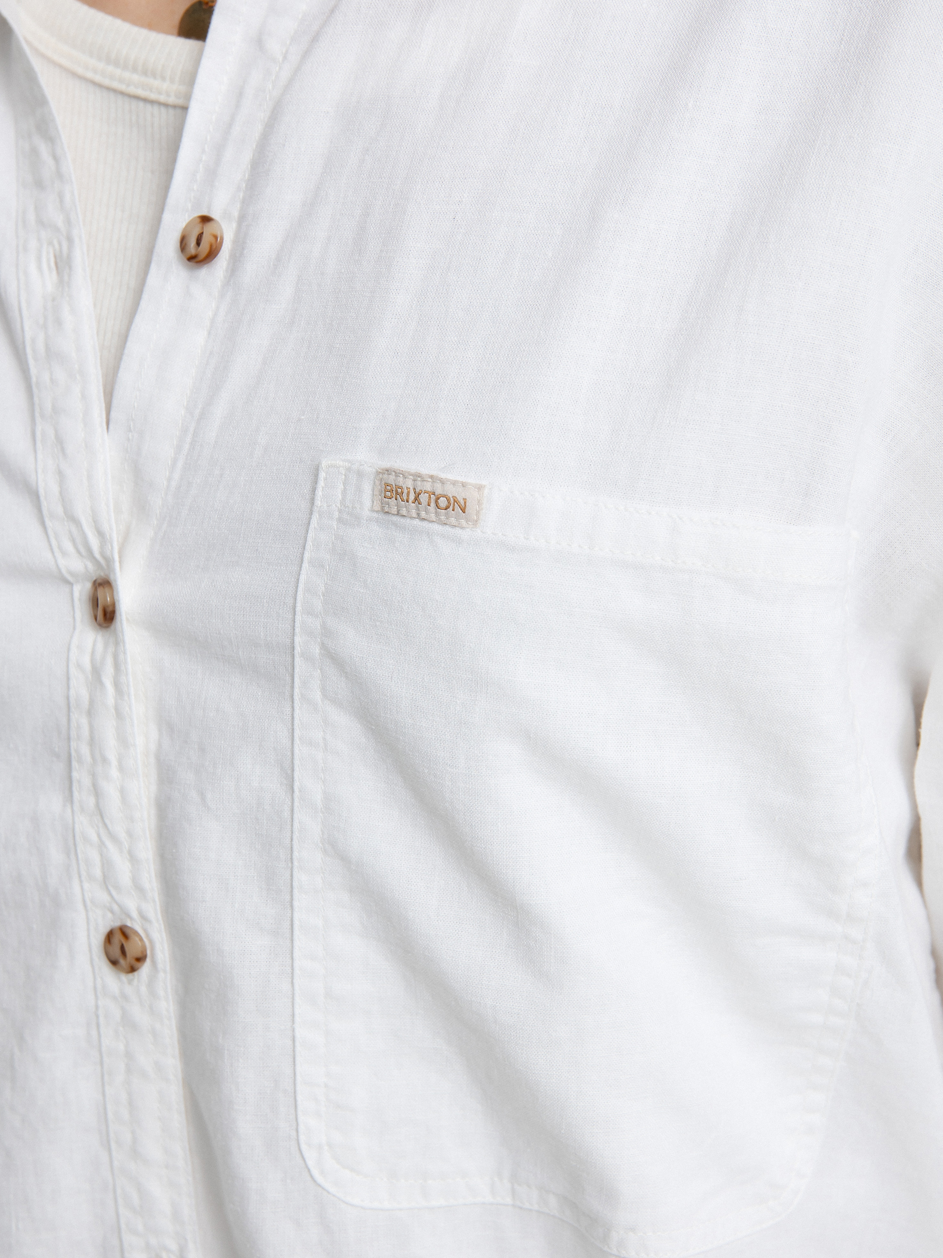 Brixton Bowery Overshirt Ing Wmn (white)