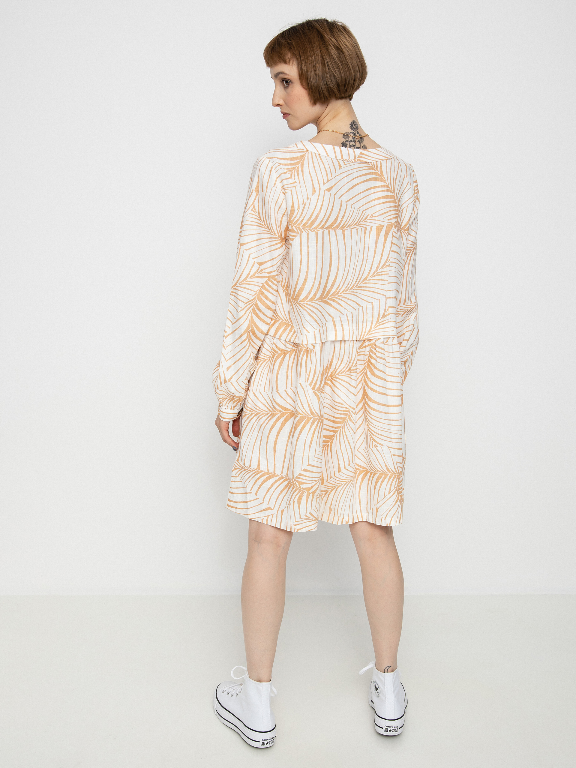 Roxy Wishing Girl Ruha Wmn (toast palm tree dreams)