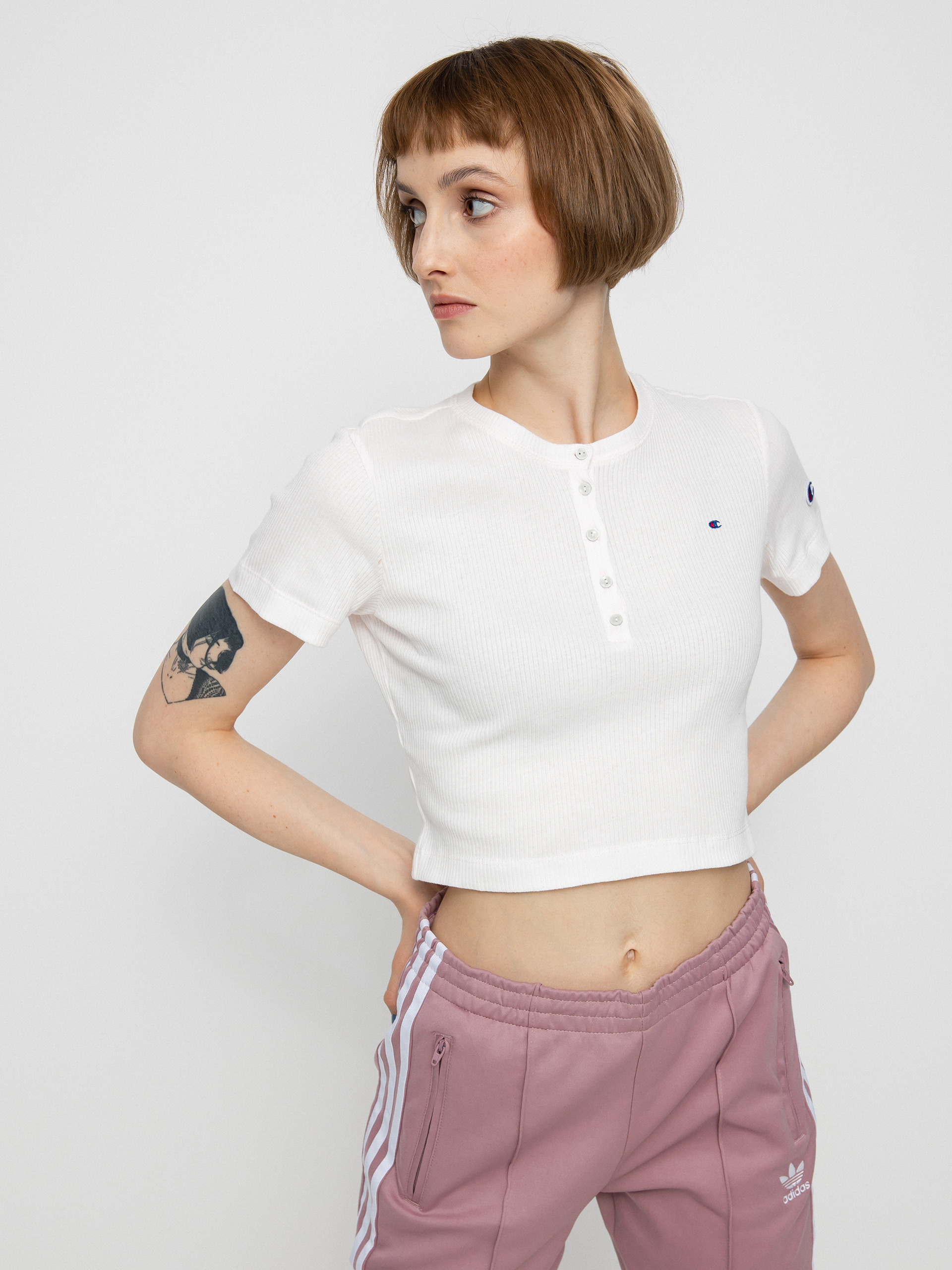 Champion Crewneck T-Shirt 115156 póló Wmn (beo)