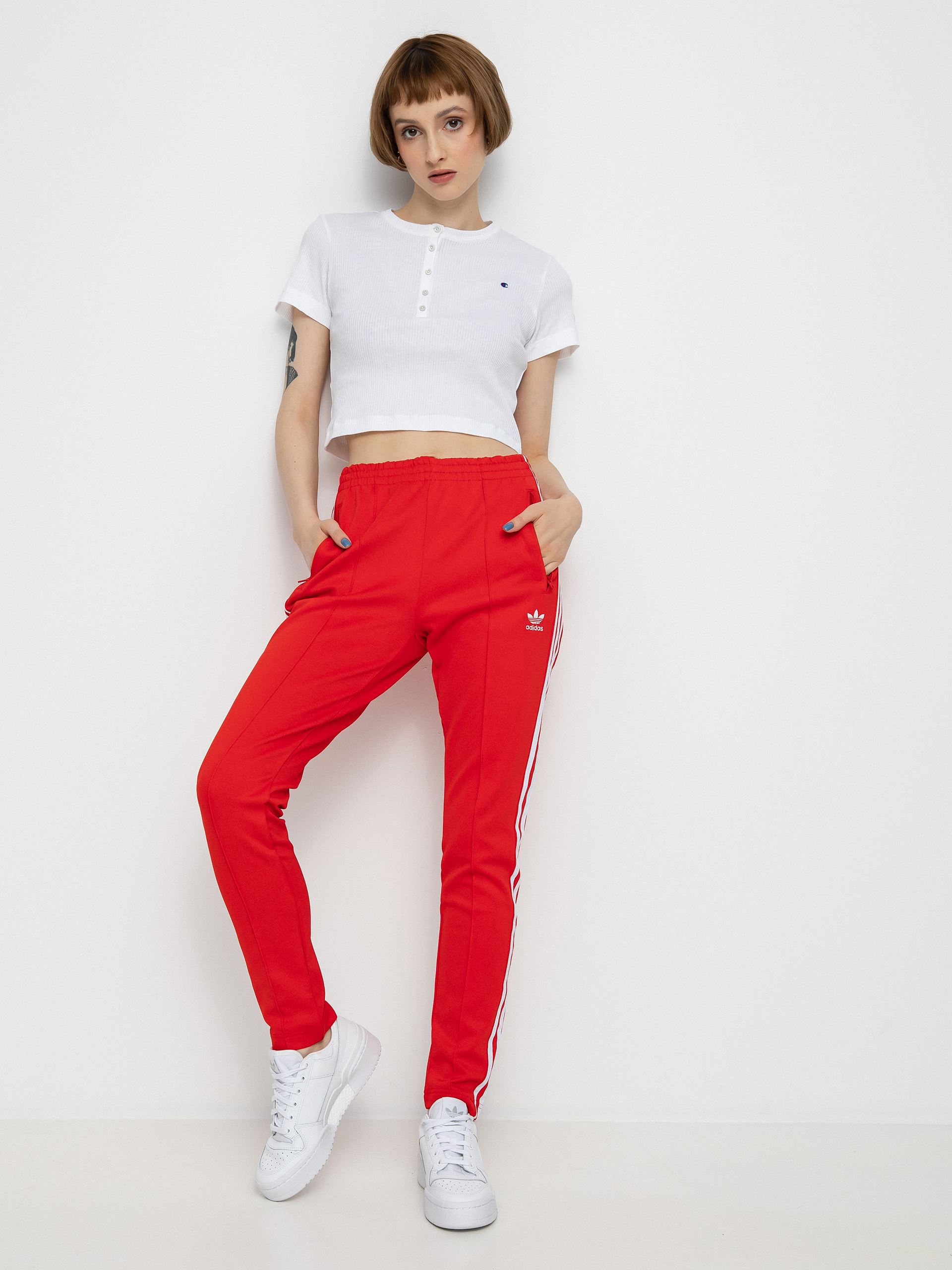 Champion Crewneck T-Shirt 115156 póló Wmn (wht)