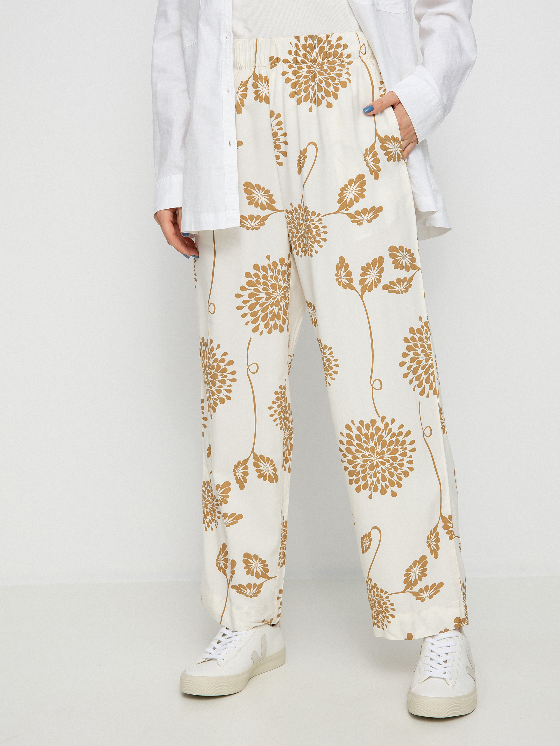 Brixton Garden Floral Crop Kisnadrág Wmn (dove)