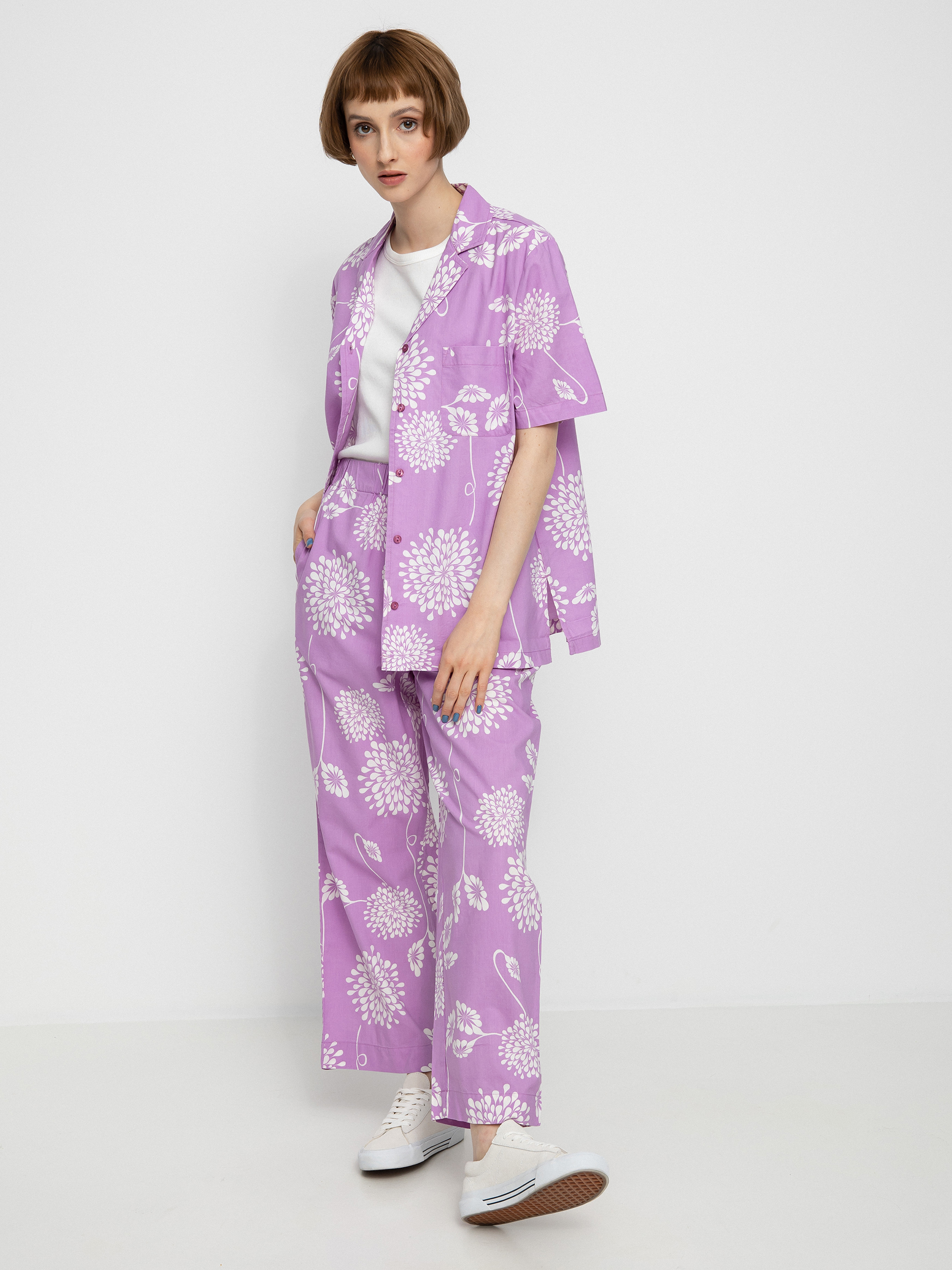 Brixton Garden Floral Crop Kisnadrág Wmn (orchid)