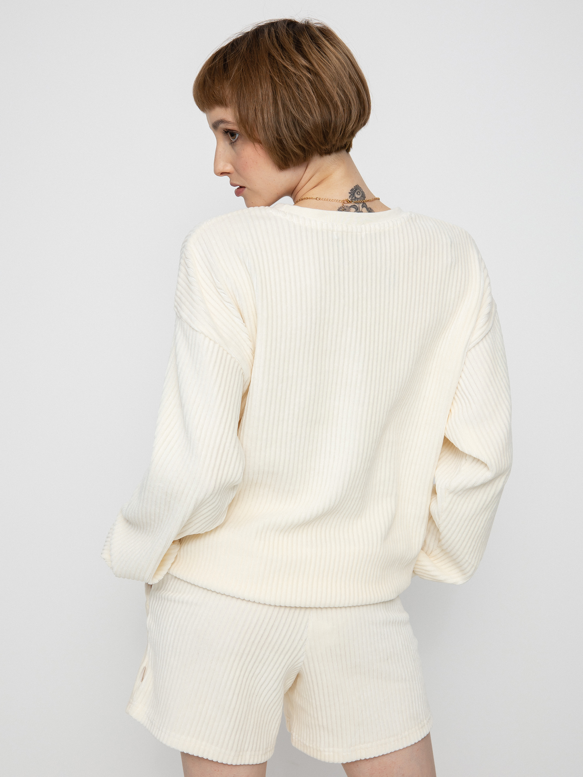 Brixton Dazed Crew Pulóver Wmn (dove)