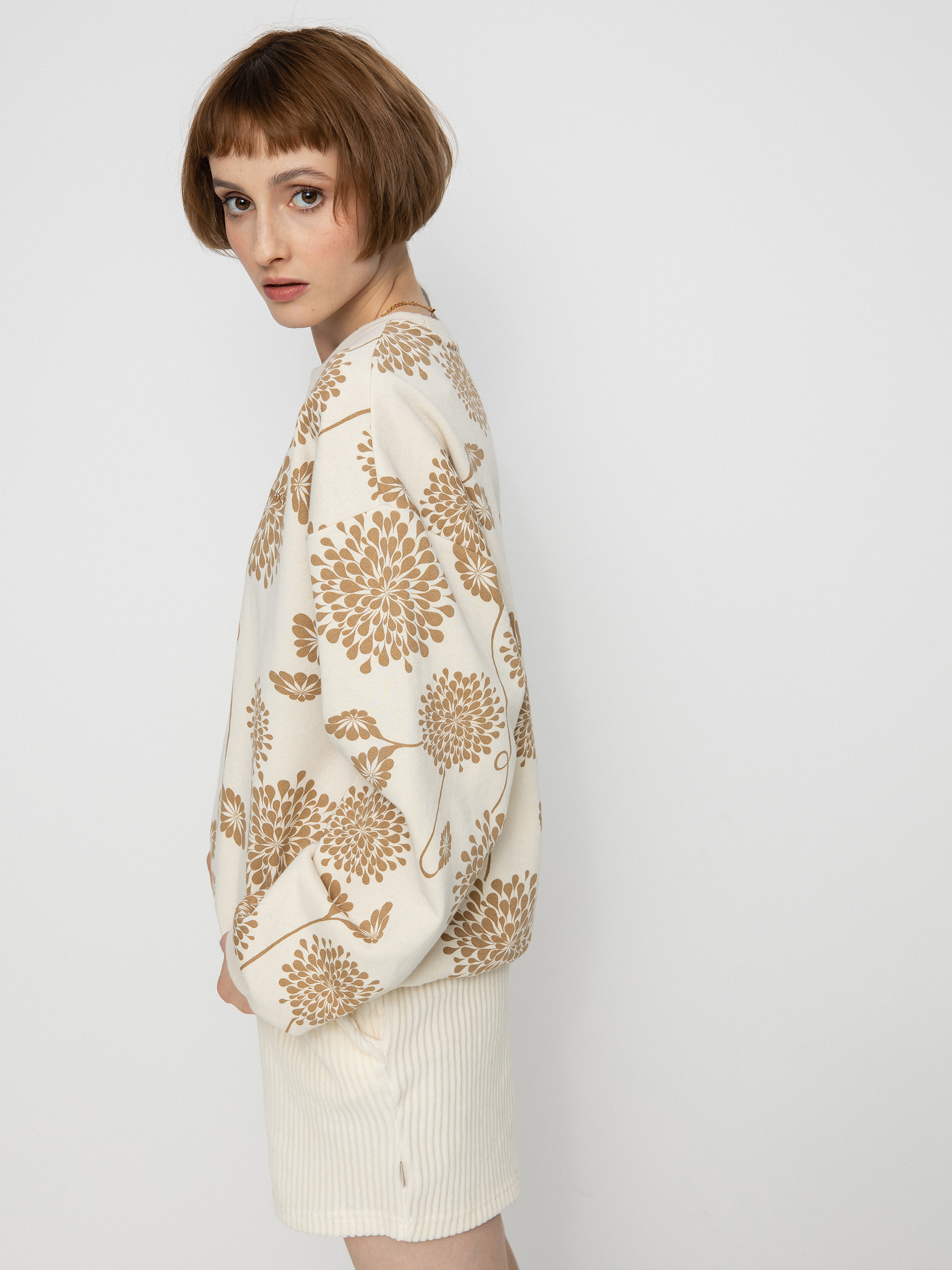 Brixton Weekender Crew Pulóver Wmn (dove)