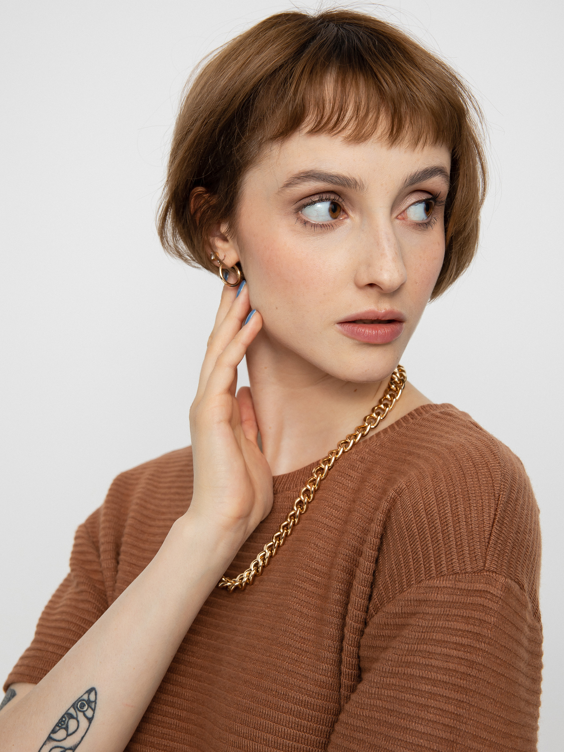 Brixton Bandera Boxy Top póló Wmn (hide)