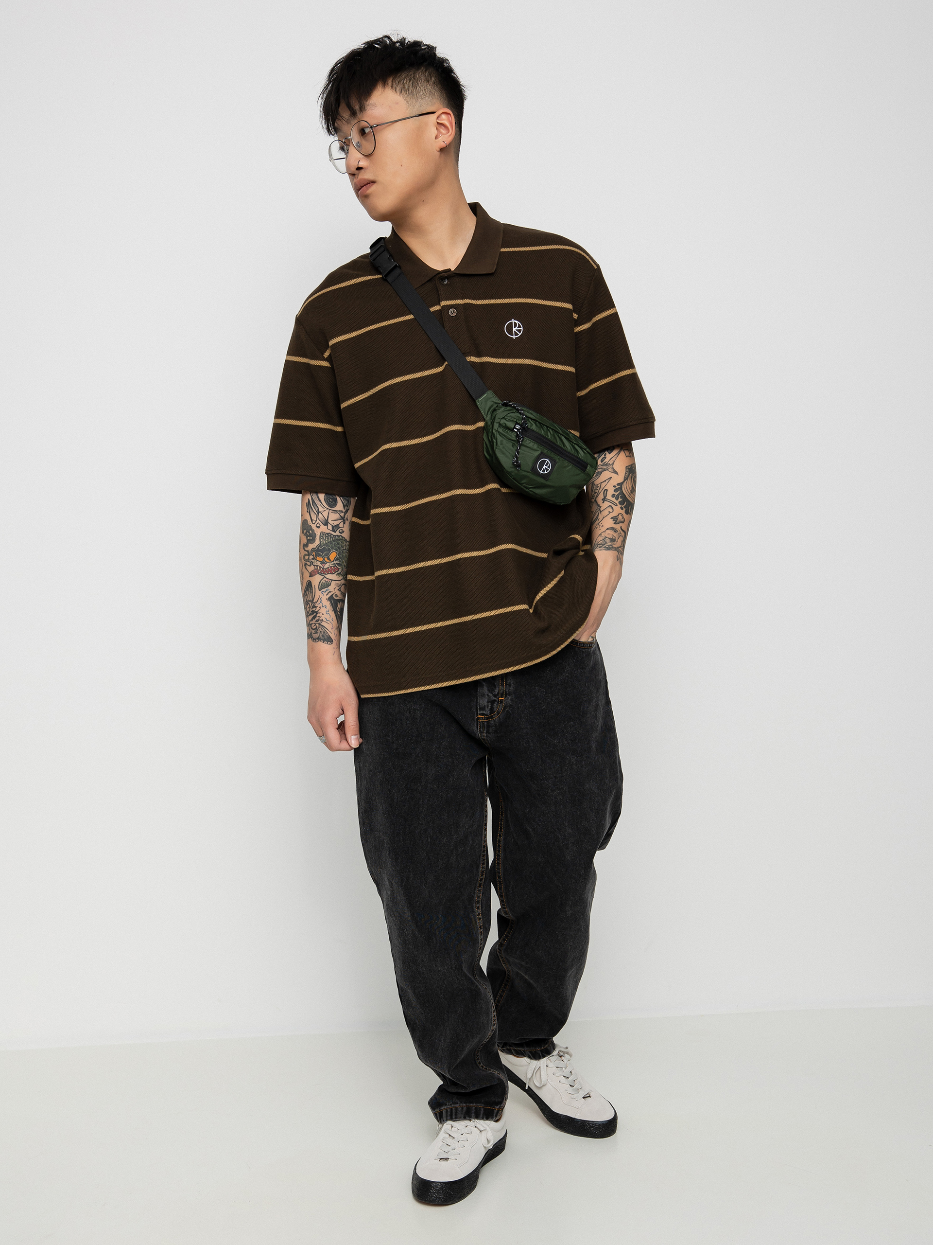 Polar Skate 92! Denim Kisnadrág (washed black)