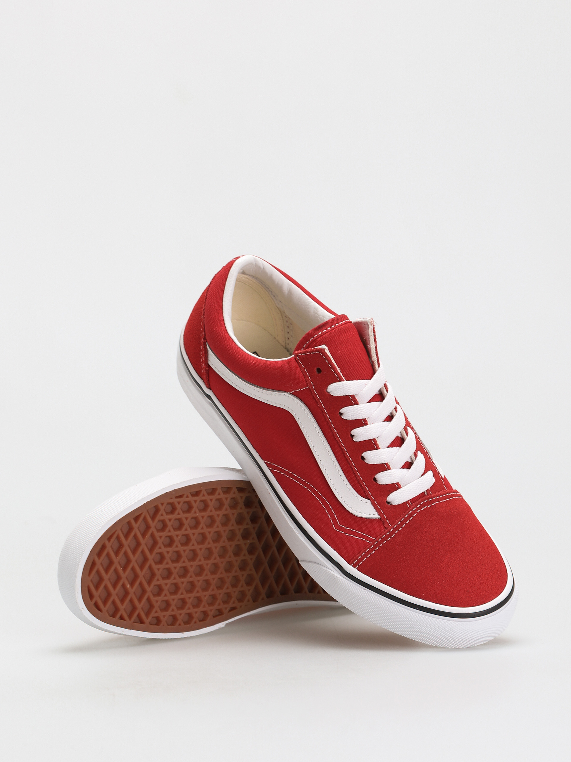 Vans Old Skool Cipők (racing red/true white)