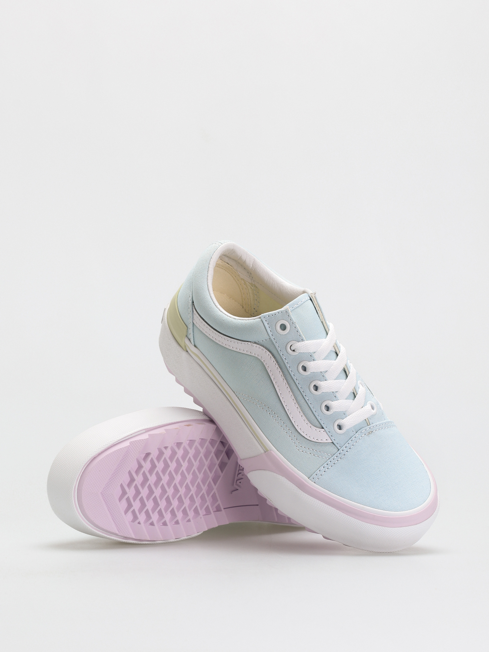 Vans Old Skool Stacked Cipők (pastel/multi/true white)