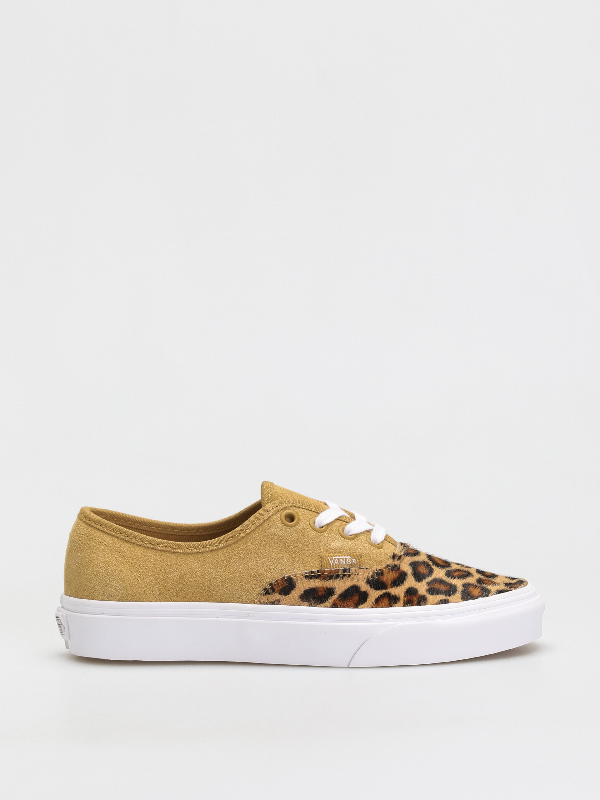 Vans Authentic Cipők (soft suede/mustard gold/leopard)