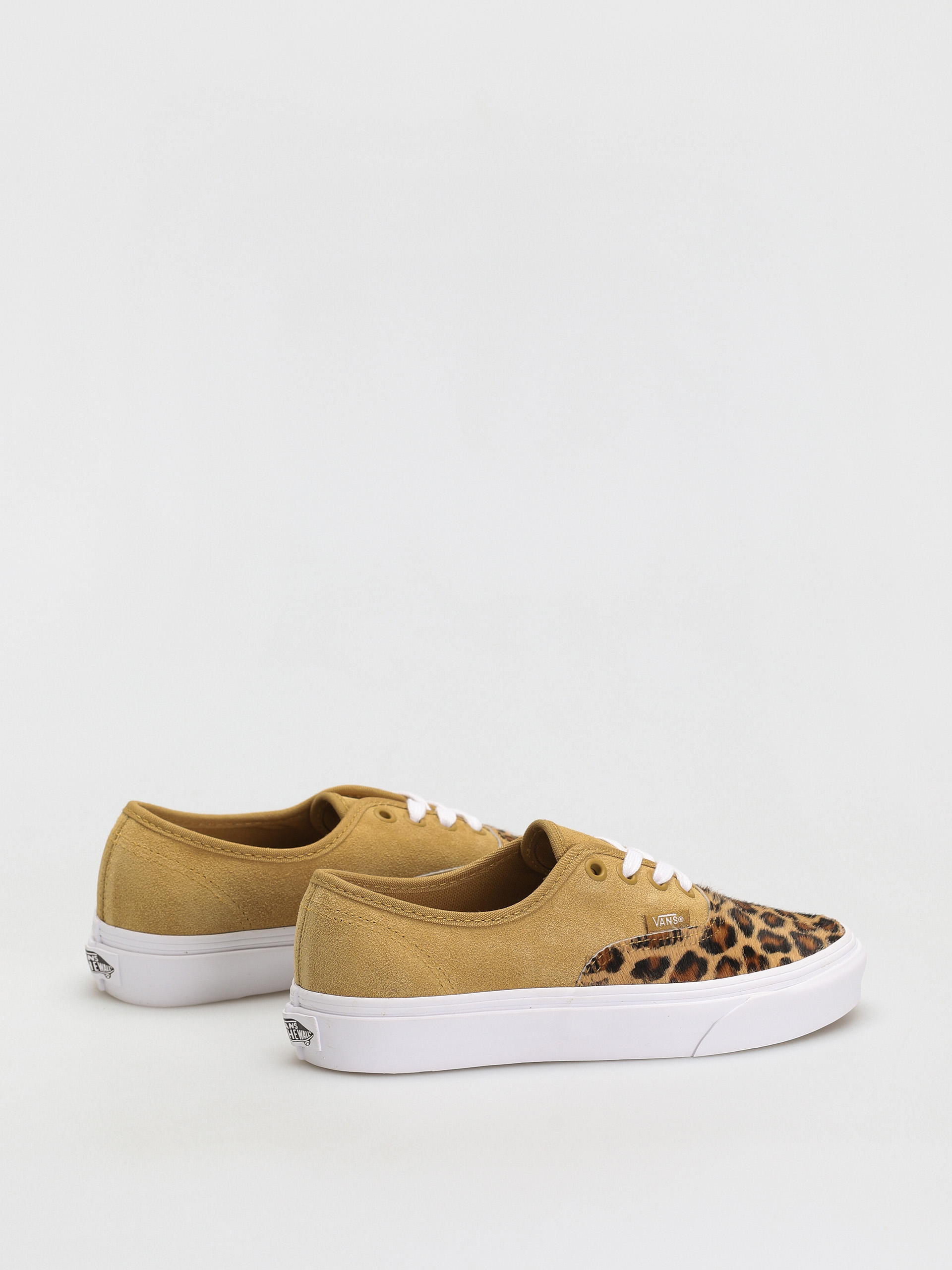 Vans Authentic Cipők (soft suede/mustard gold/leopard)