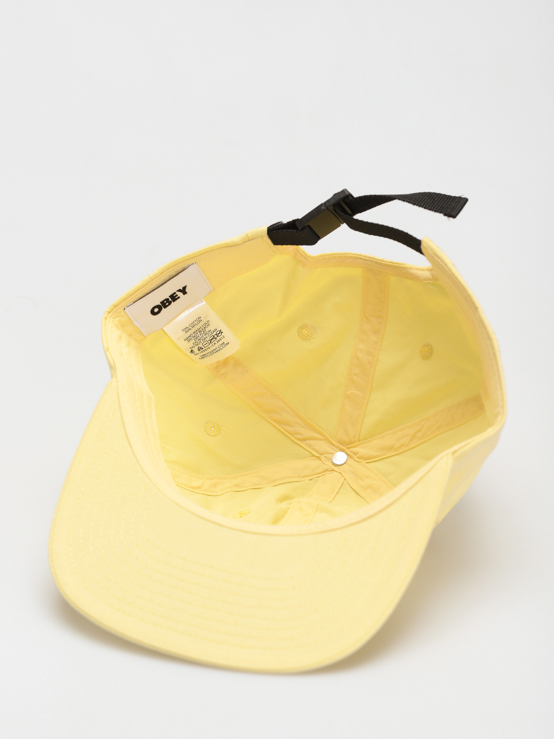 OBEY Lowercase 6 Panel Baseball sapka (butter)