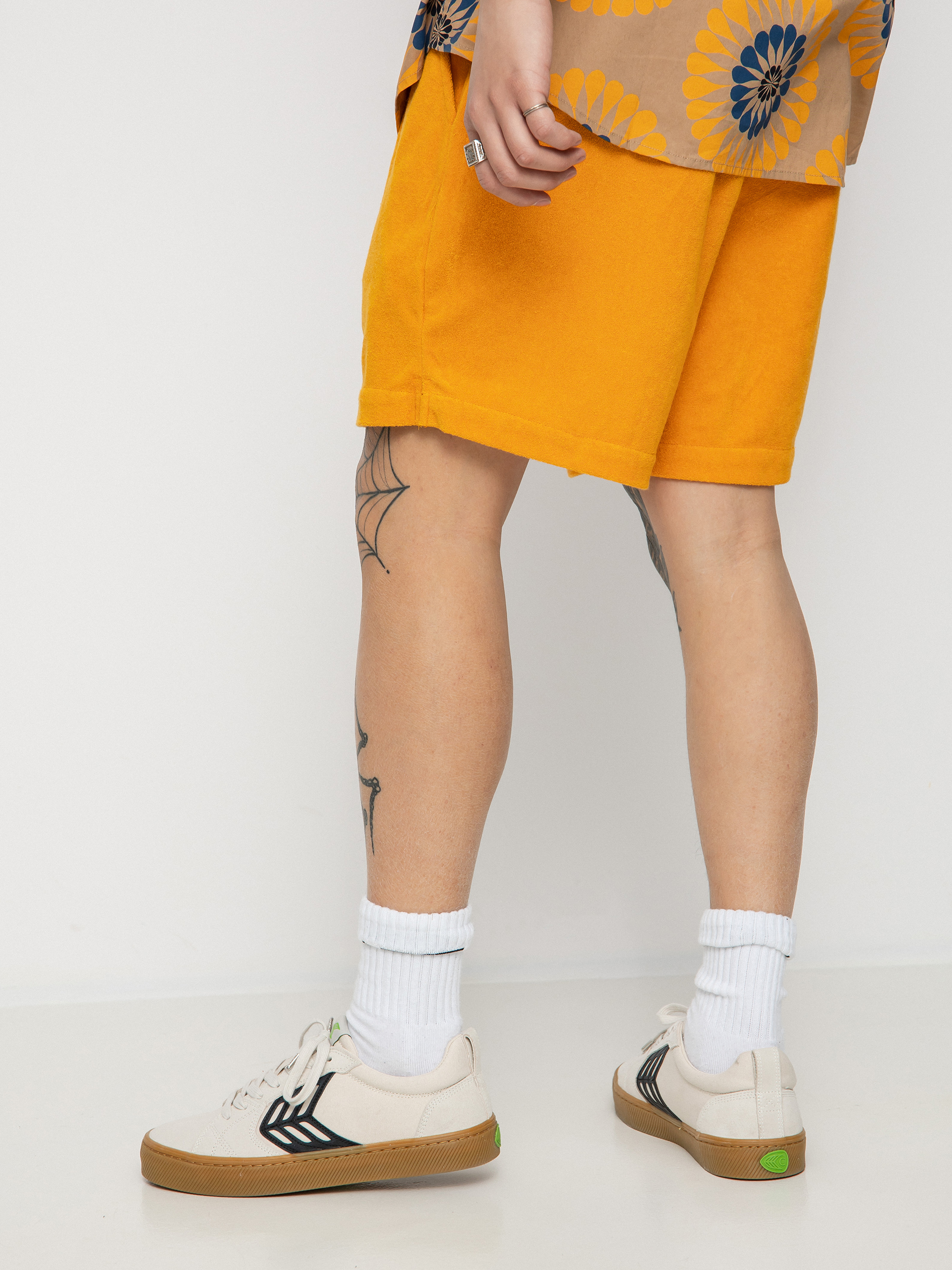 Brixton Pacific Reserve Terry Cloth Sh Rövidnadrág (golden glow)