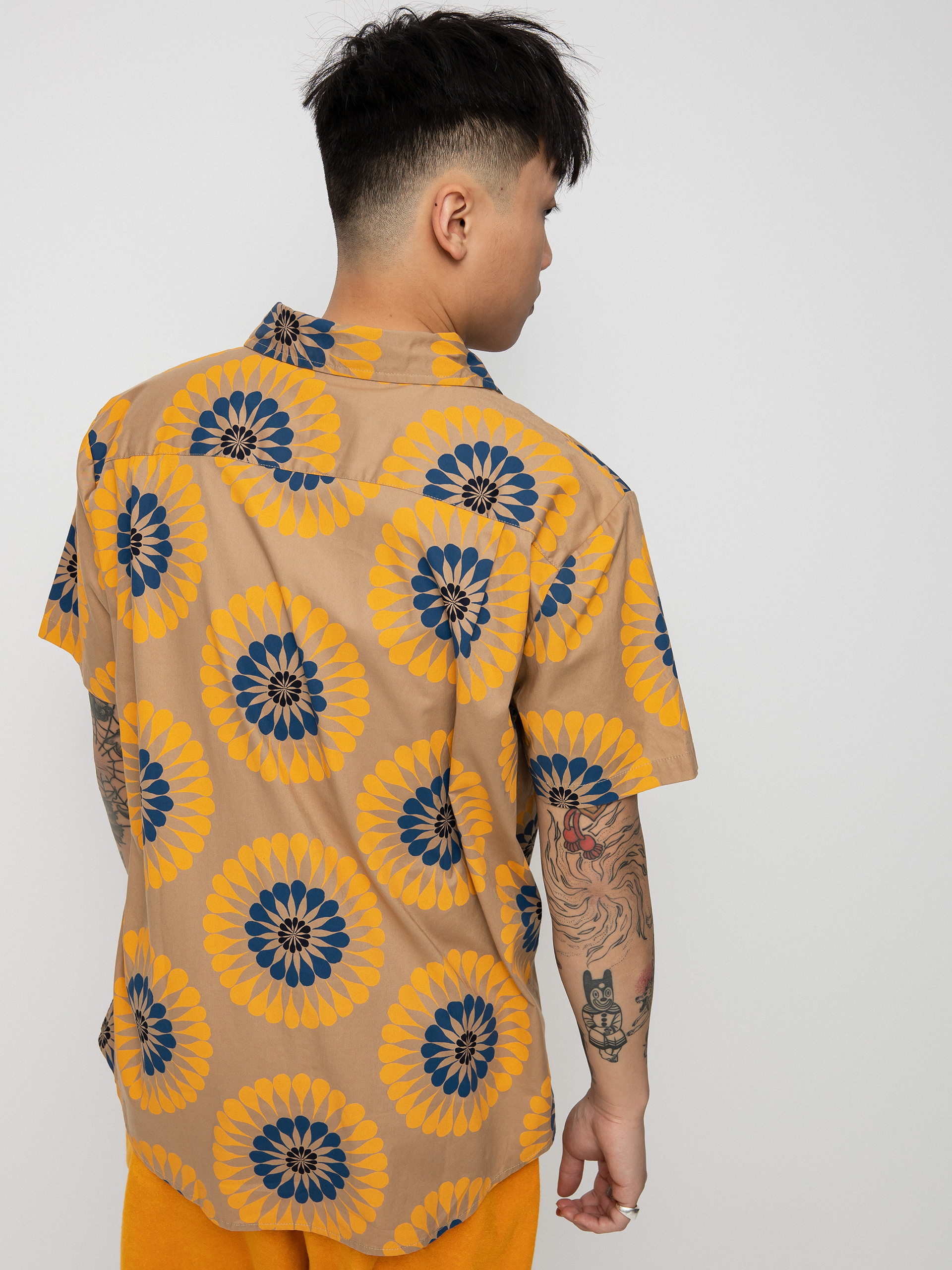 Brixton Charter Print Ing (mojave/golden glow)