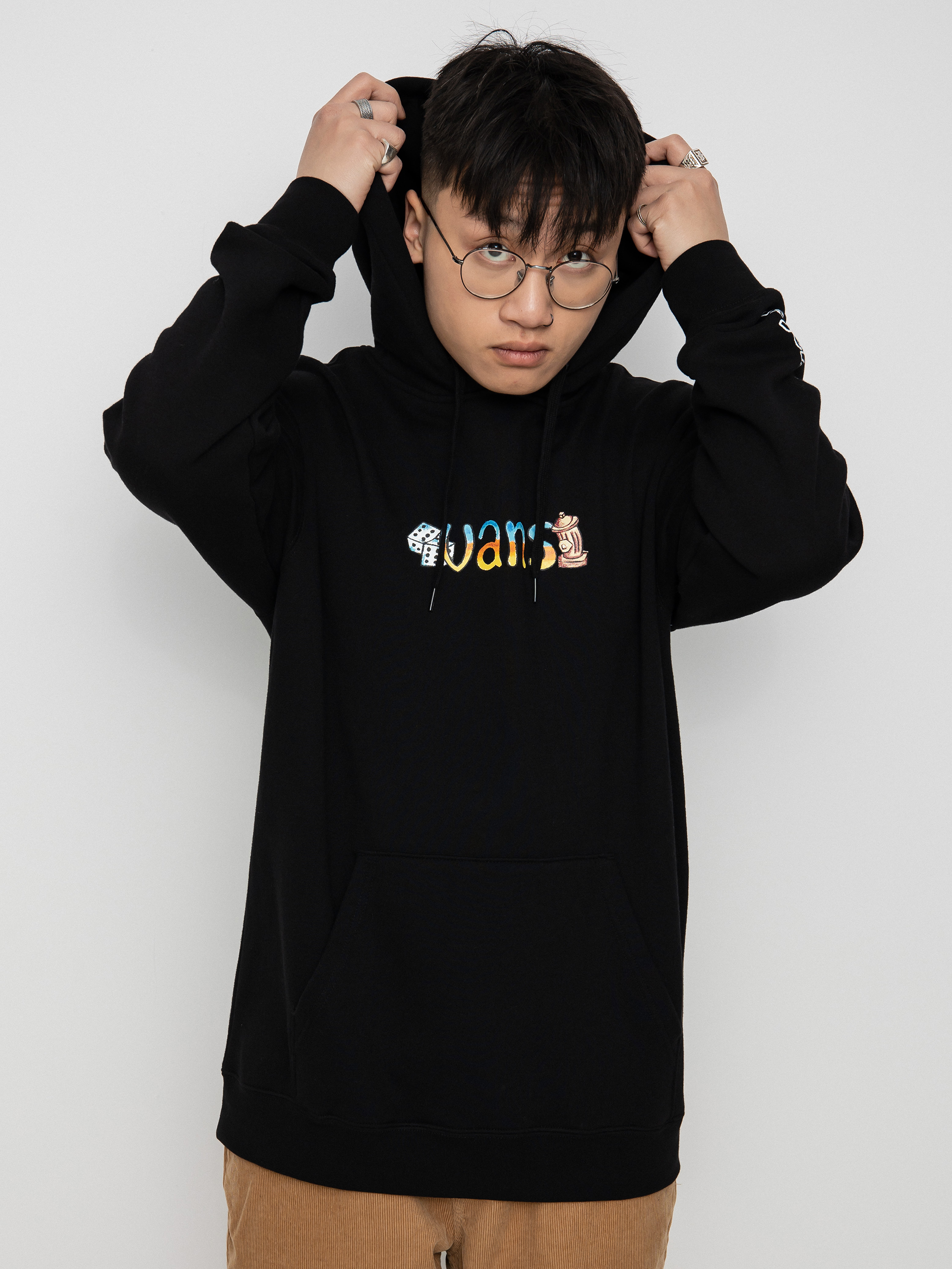 Vans X Crayola HD Kapucnis pulóver (black)