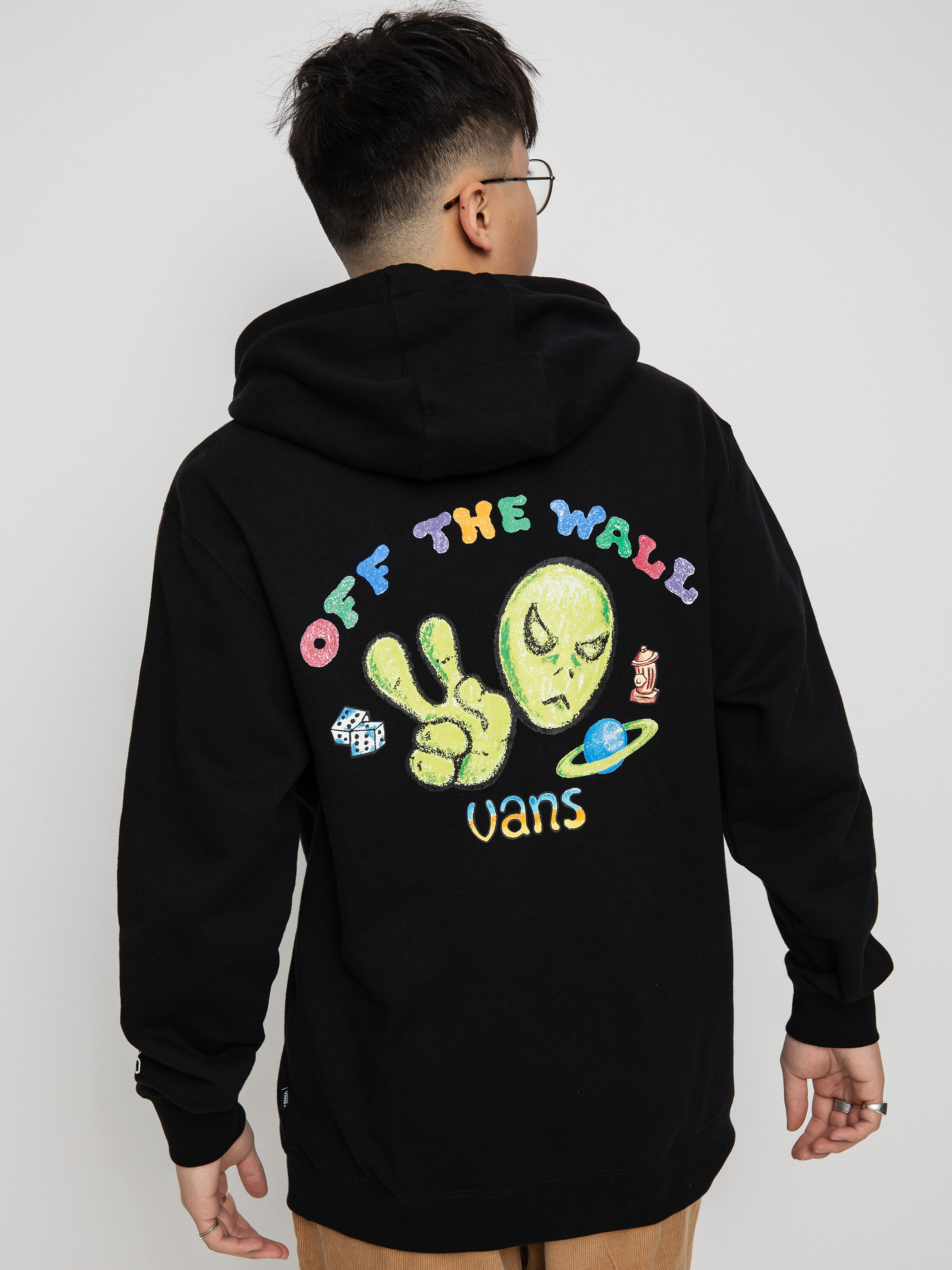 Vans X Crayola HD Kapucnis pulóver (black)