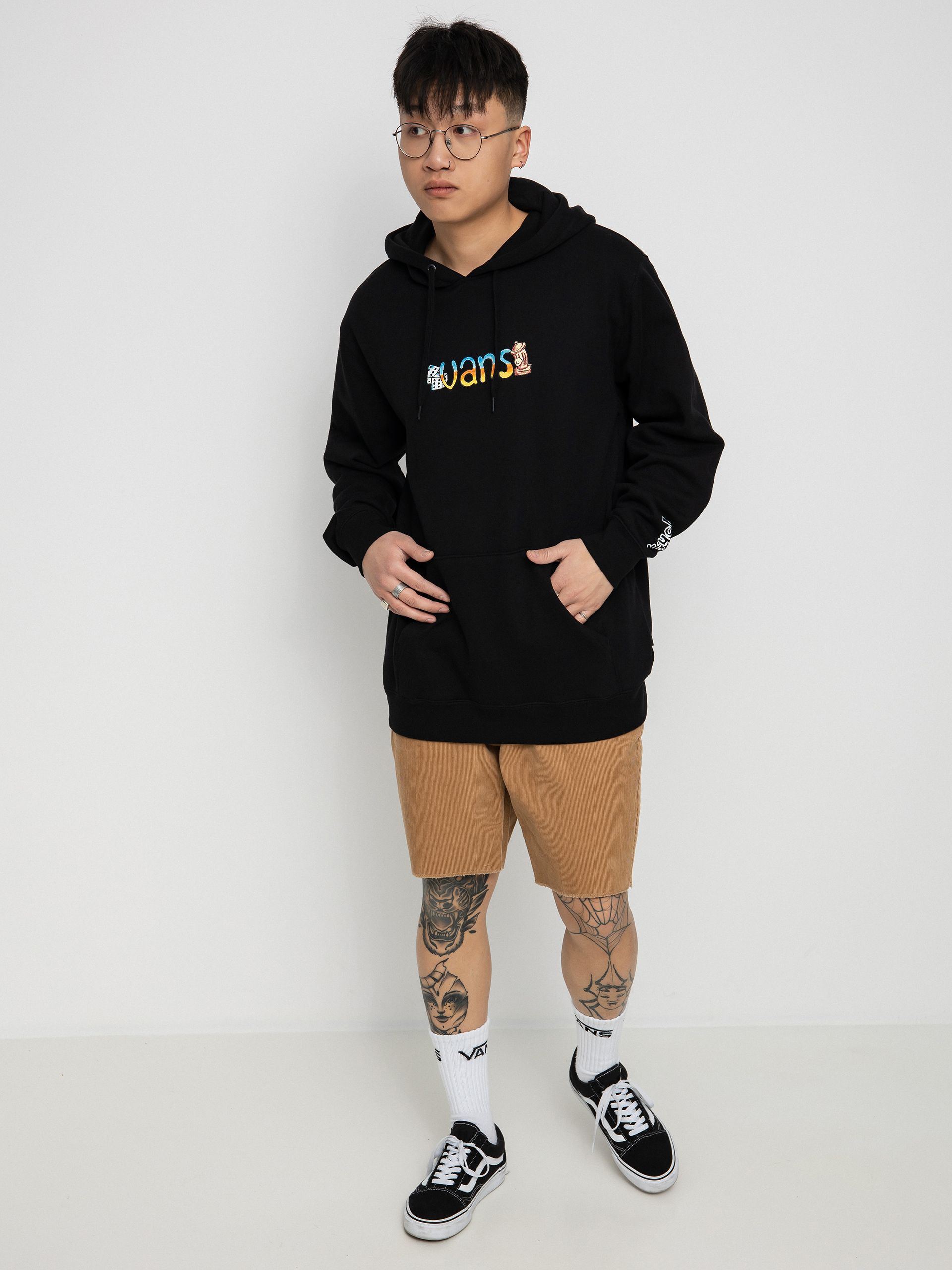 Vans X Crayola HD Kapucnis pulóver (black)