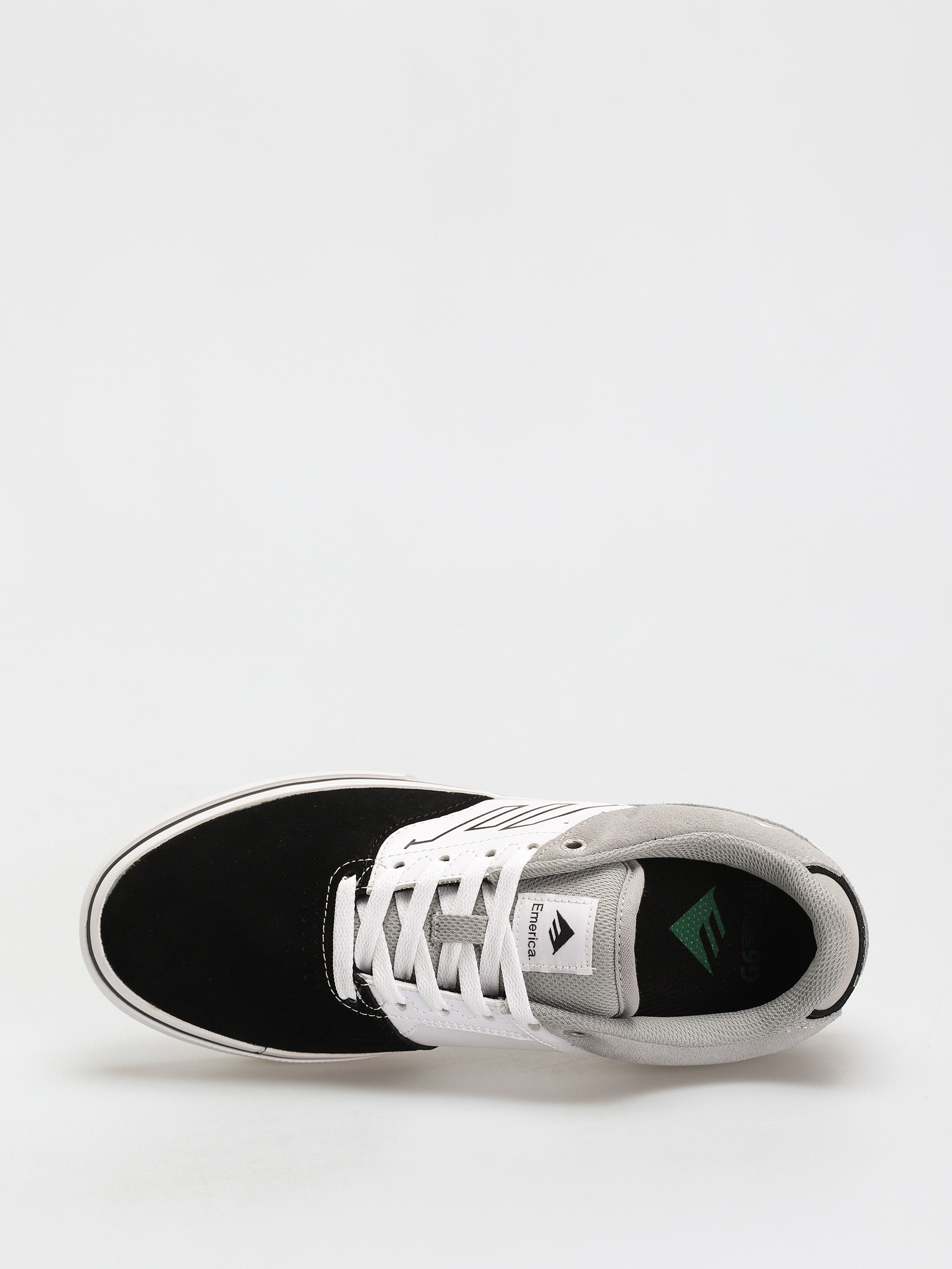 Emerica The Low Vulc Cipők (black/white/grey)