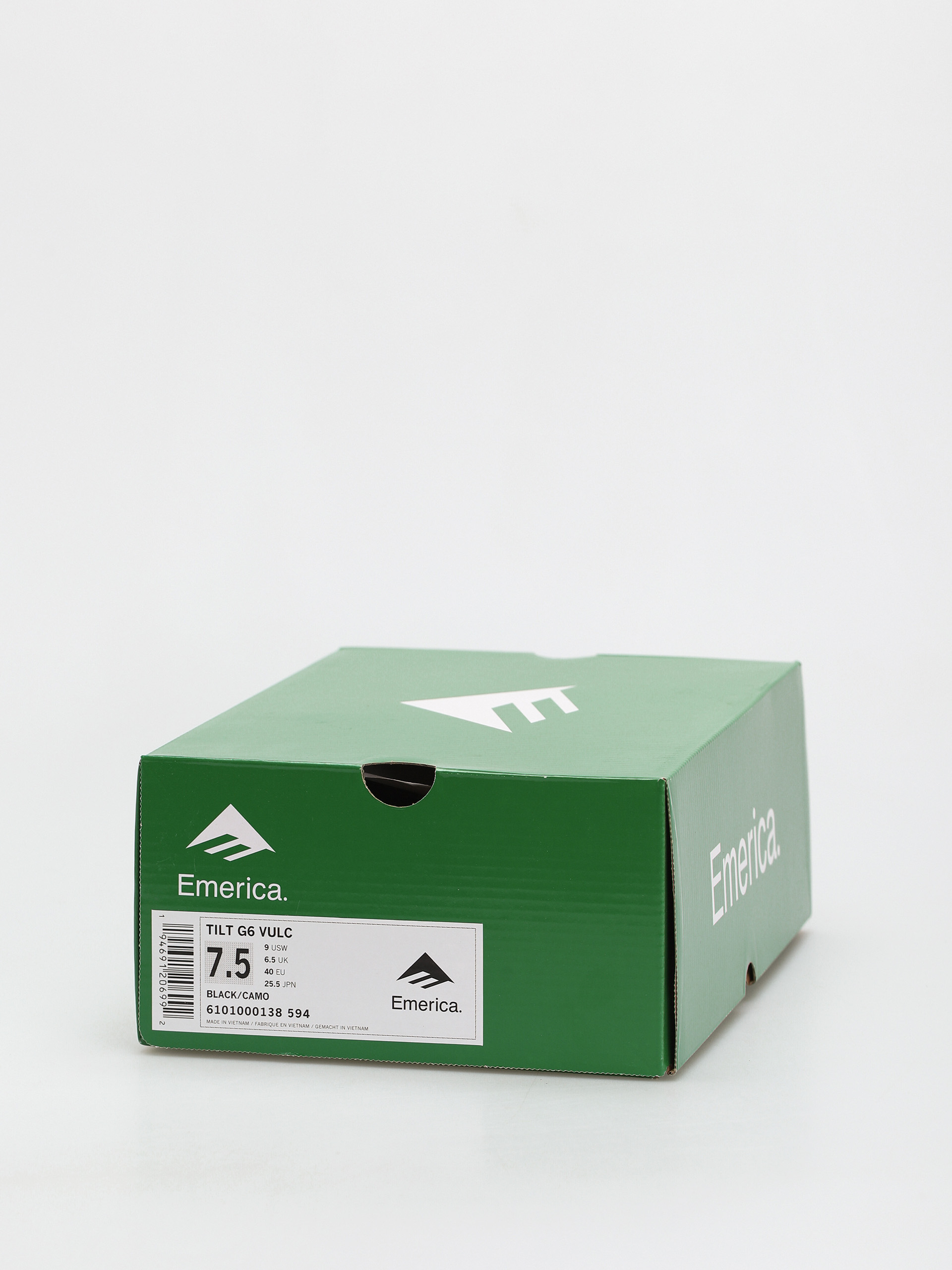 Emerica Tilt G6 Vulc Cipők (black/camo)