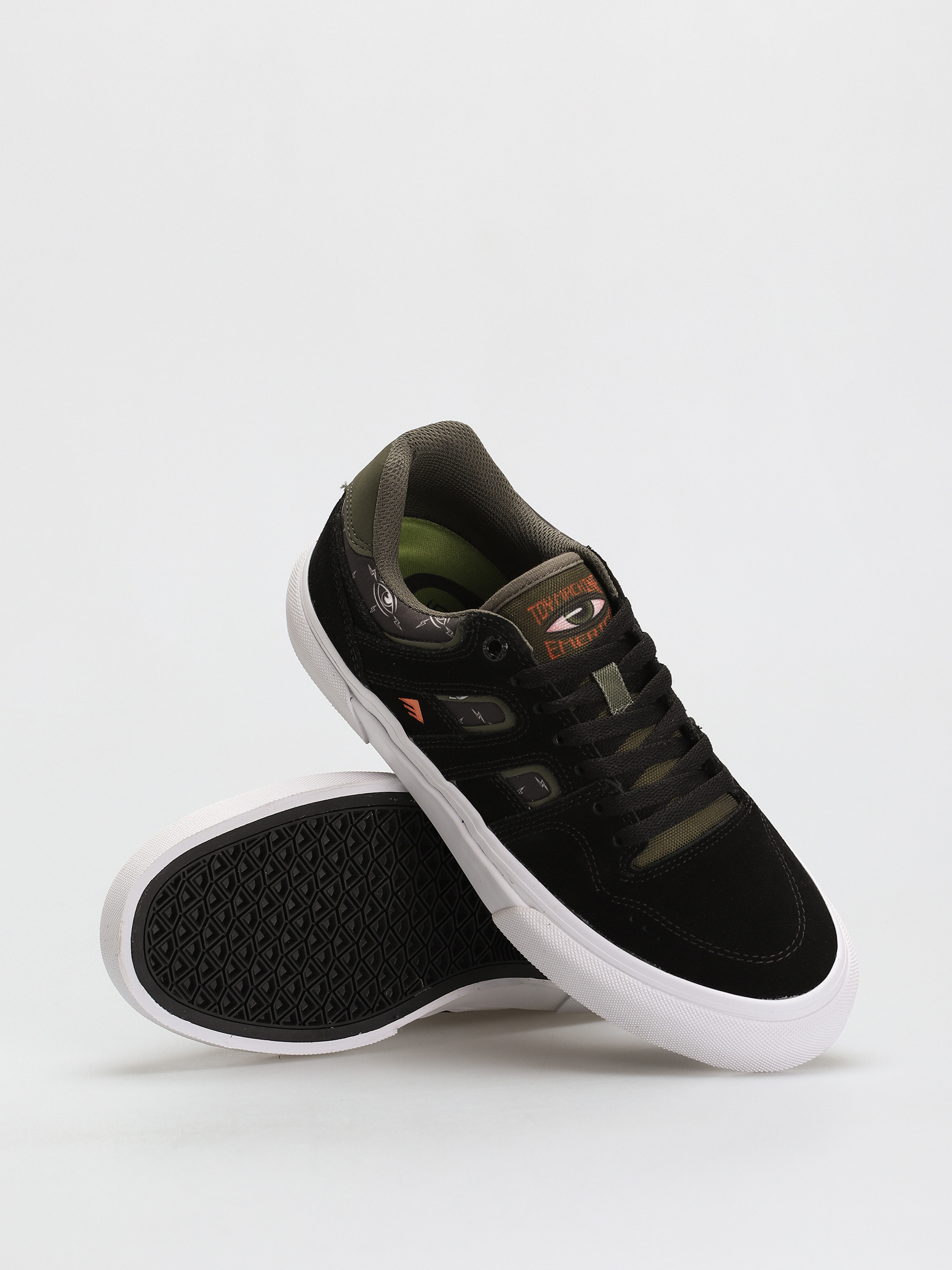 Emerica Tilt G6 Vulc X Toy Machine Cipők (black)