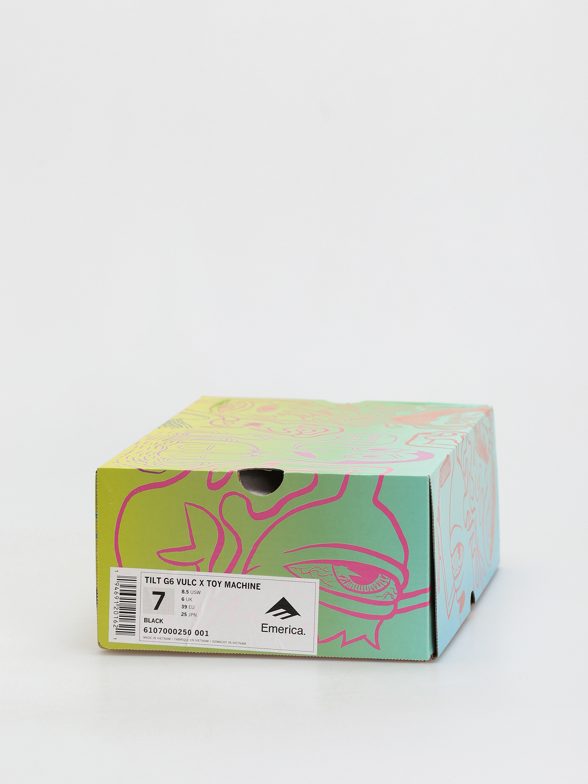 Emerica Tilt G6 Vulc X Toy Machine Cipők (black)