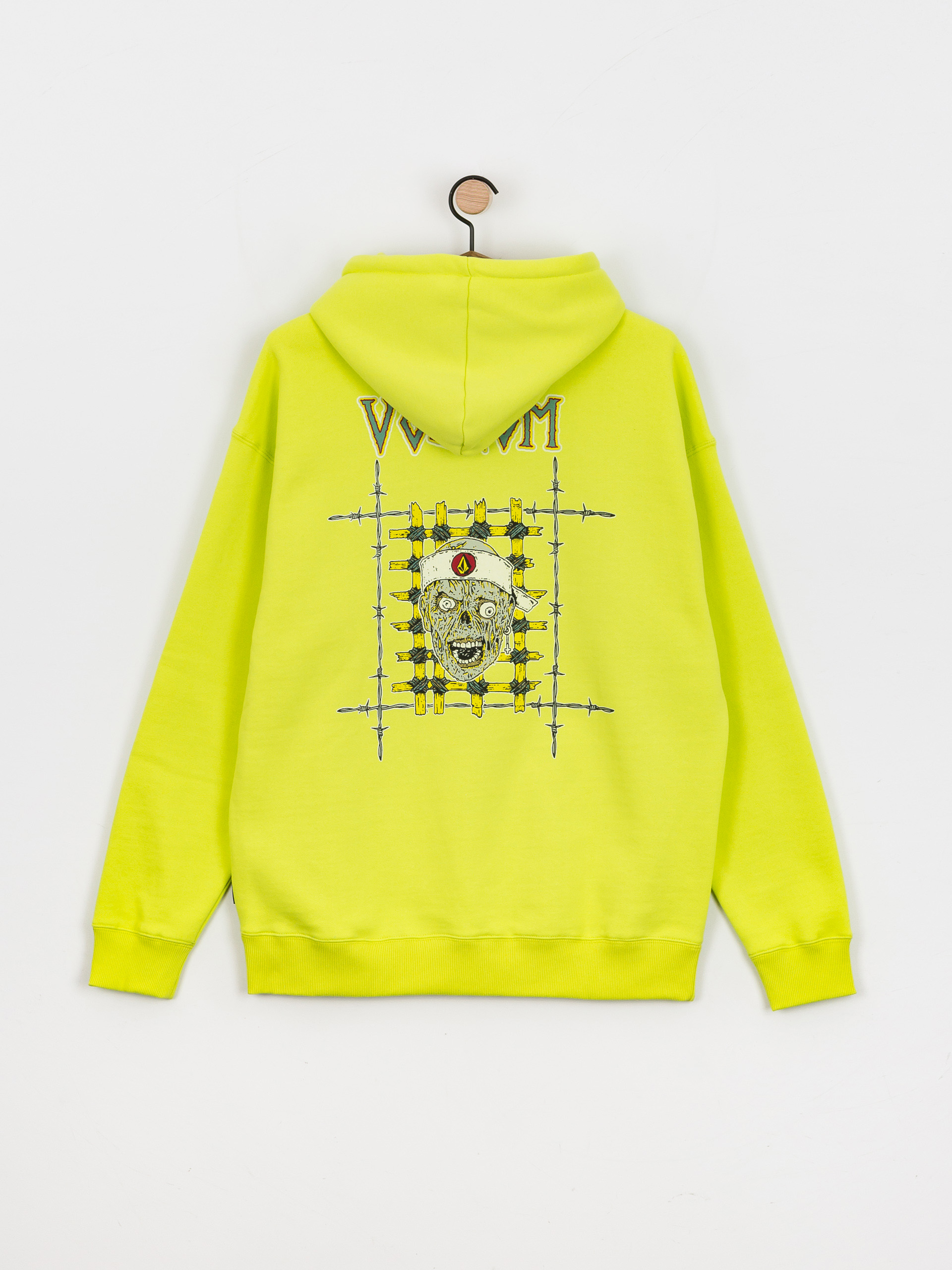 Volcom Richard French Sayer HD Kapucnis pulóver (limeade)