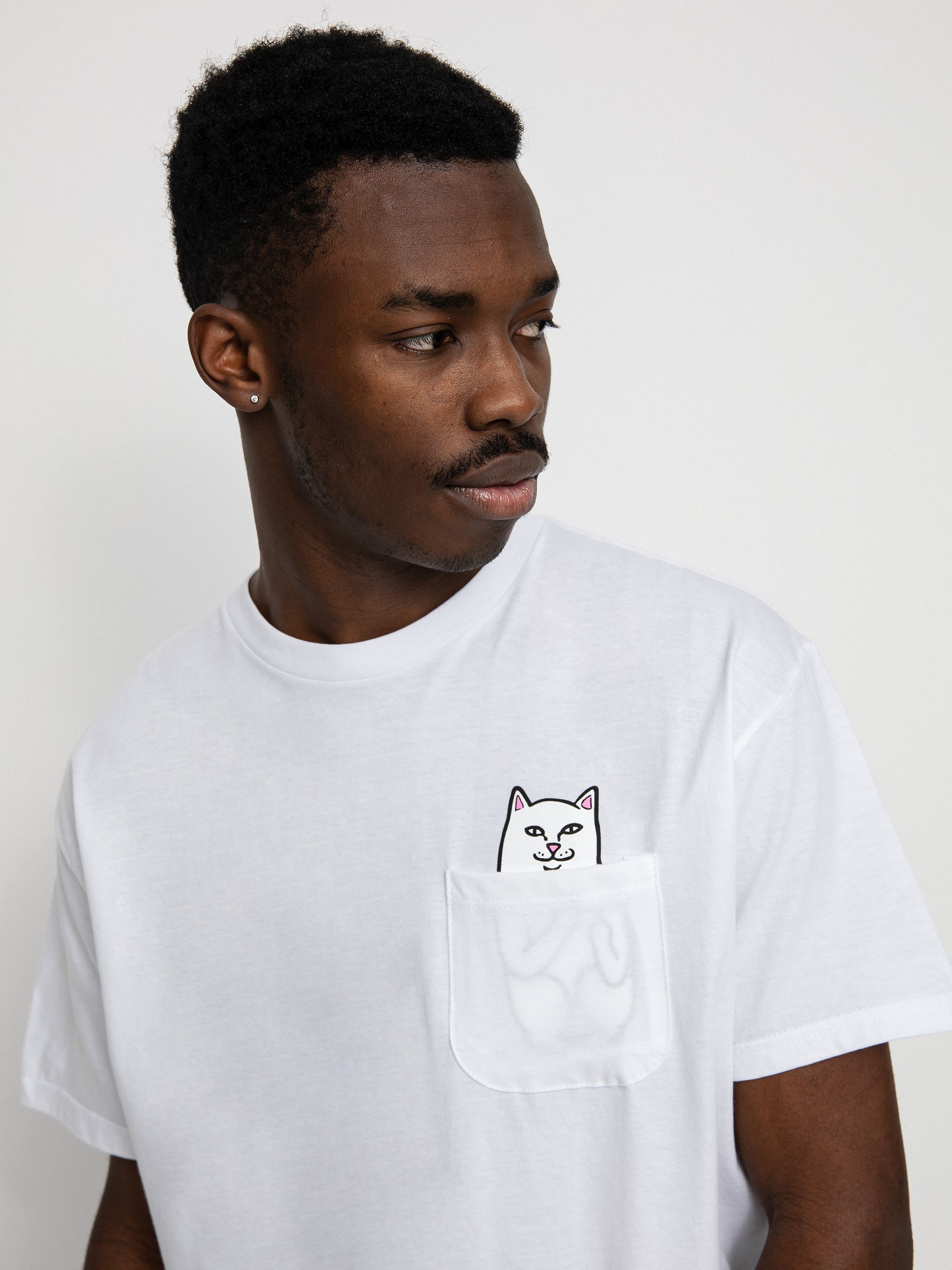 Ujjatlan felső RipNDip Lord Nermal (white)